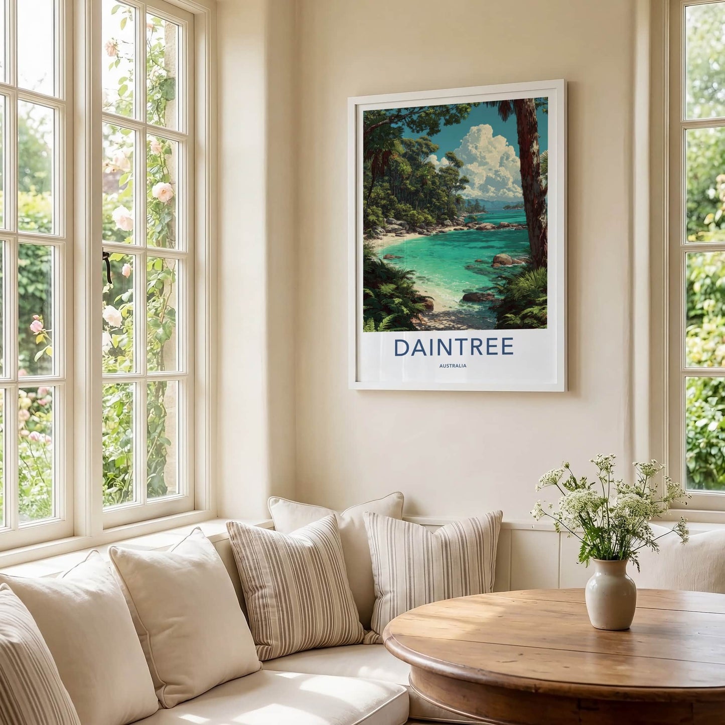 Daintree Poster - Australia Art Print - Tropical Beach Coves Home Decor