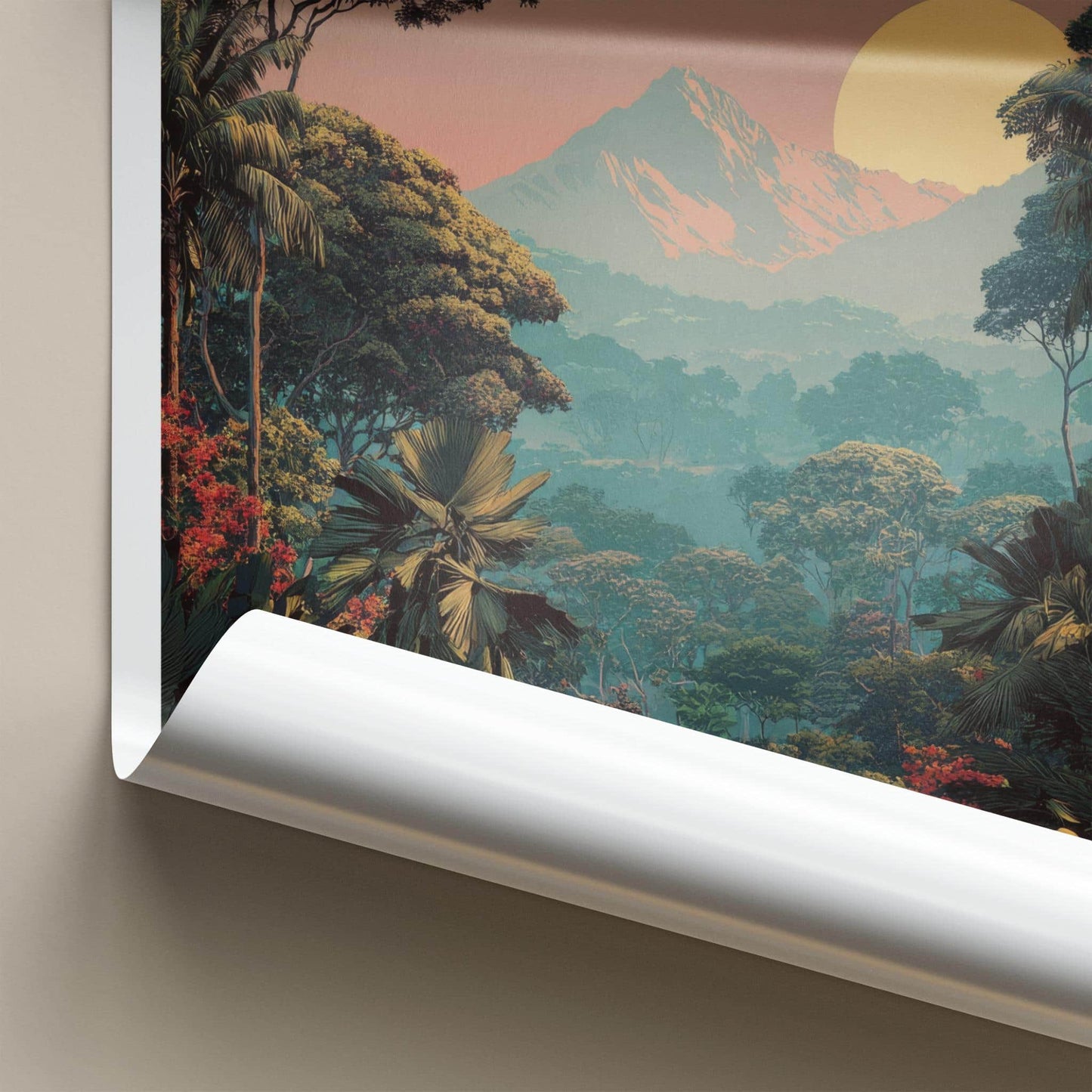 Daintree Poster - Queensland Travel Art - Lush Forest Sunset Home Decor