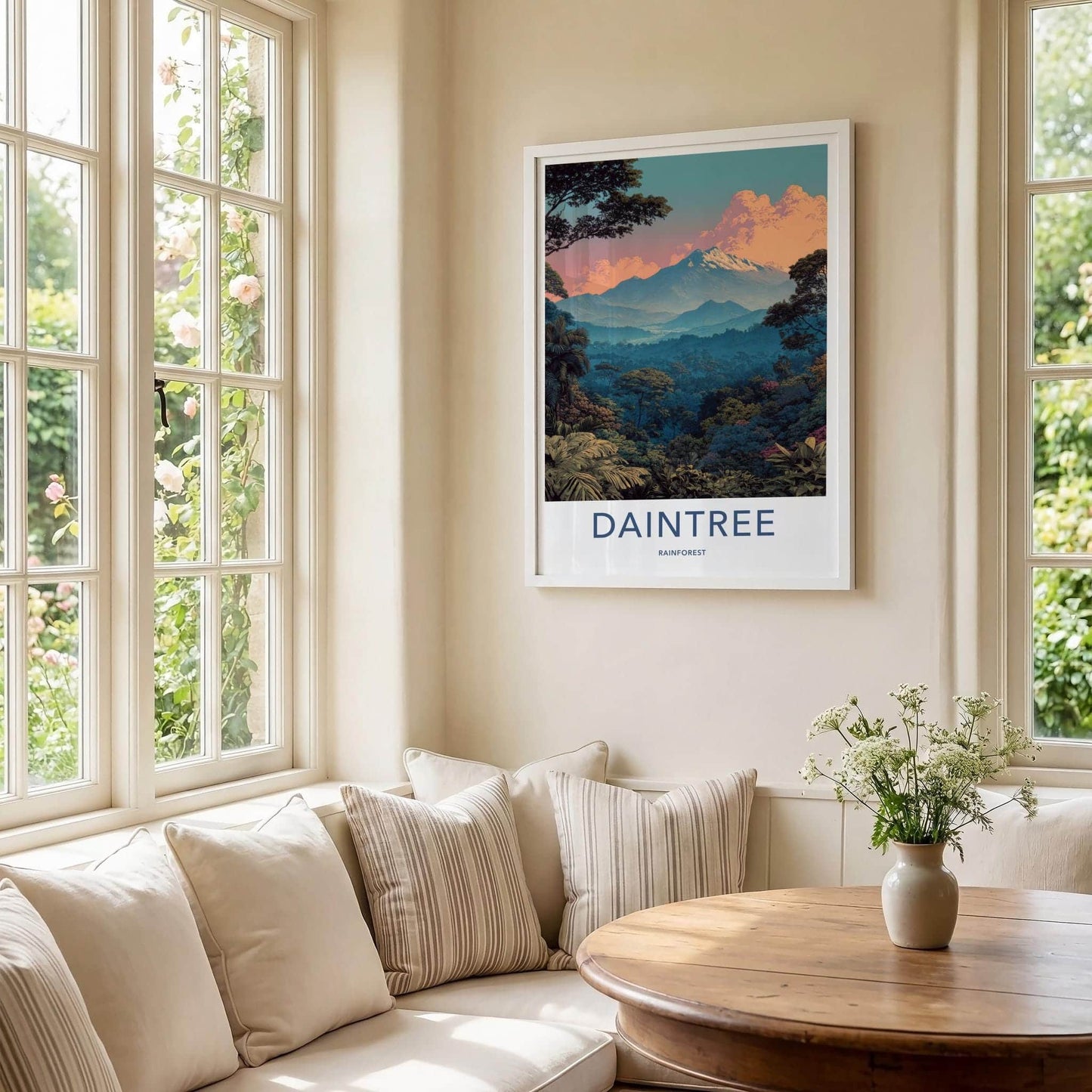 Daintree Rainforest Poster - Australia Travel Art - Majestic Rainforest Scene Home Decor