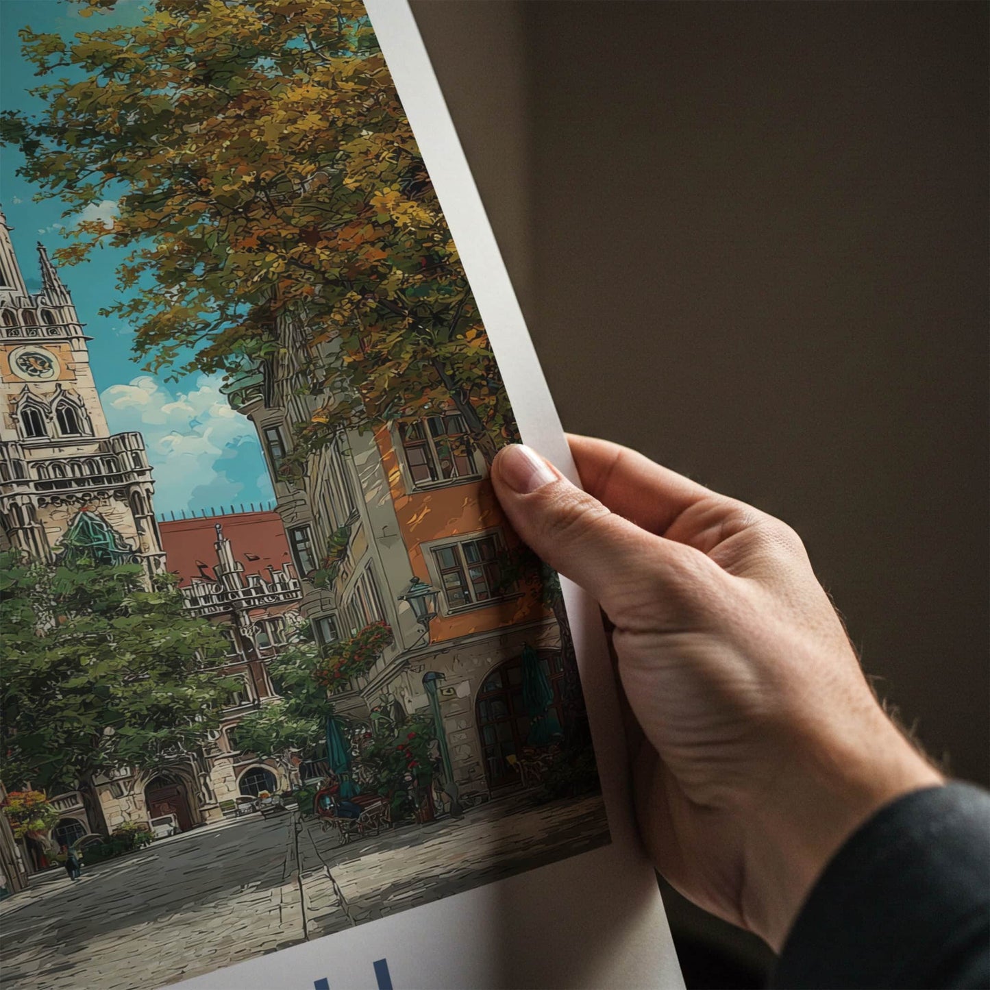 Munich Poster - Germany Travel Print