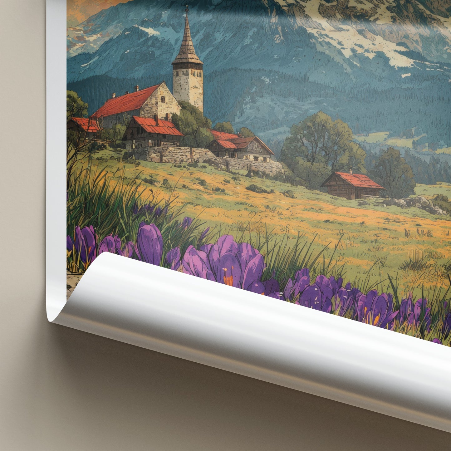 Giewont Poster - Poland Travel Art
