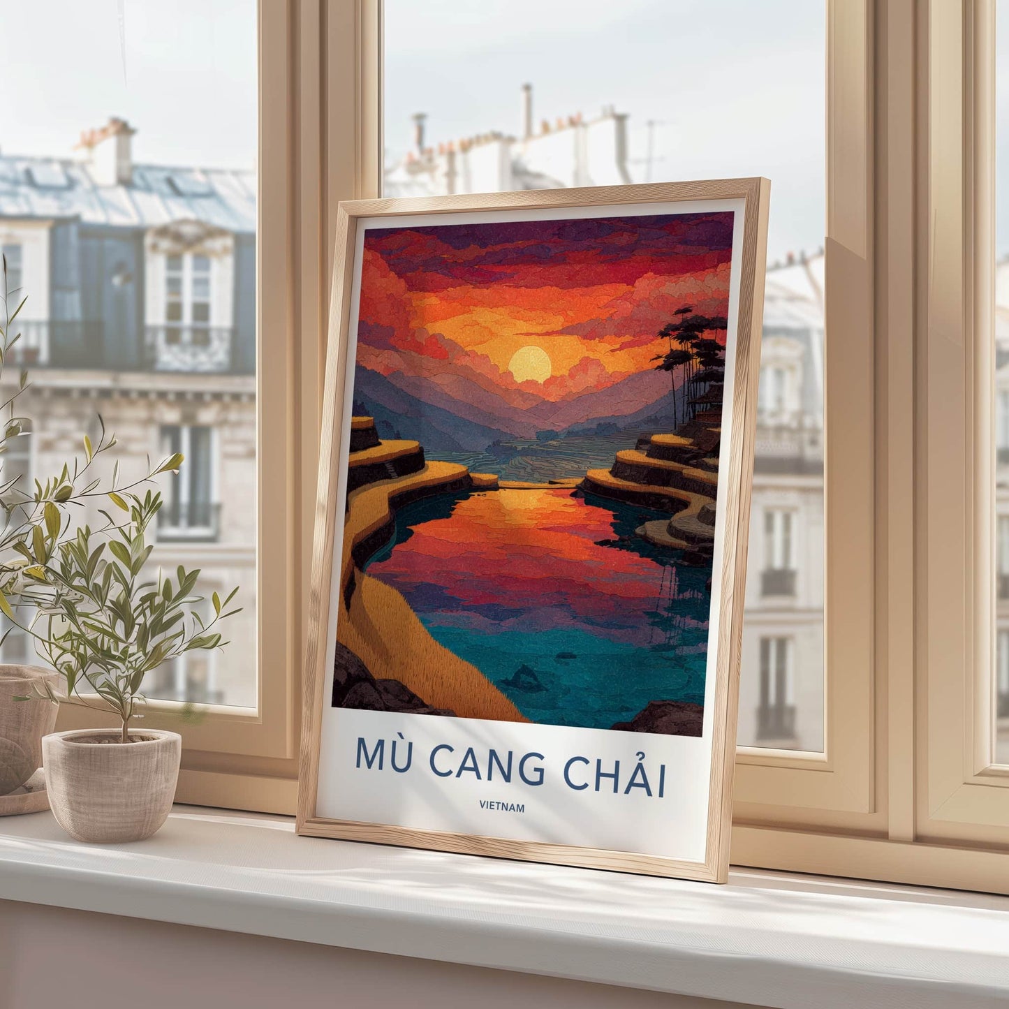 Mu Cang Chai Poster - Vietnam Fine Art