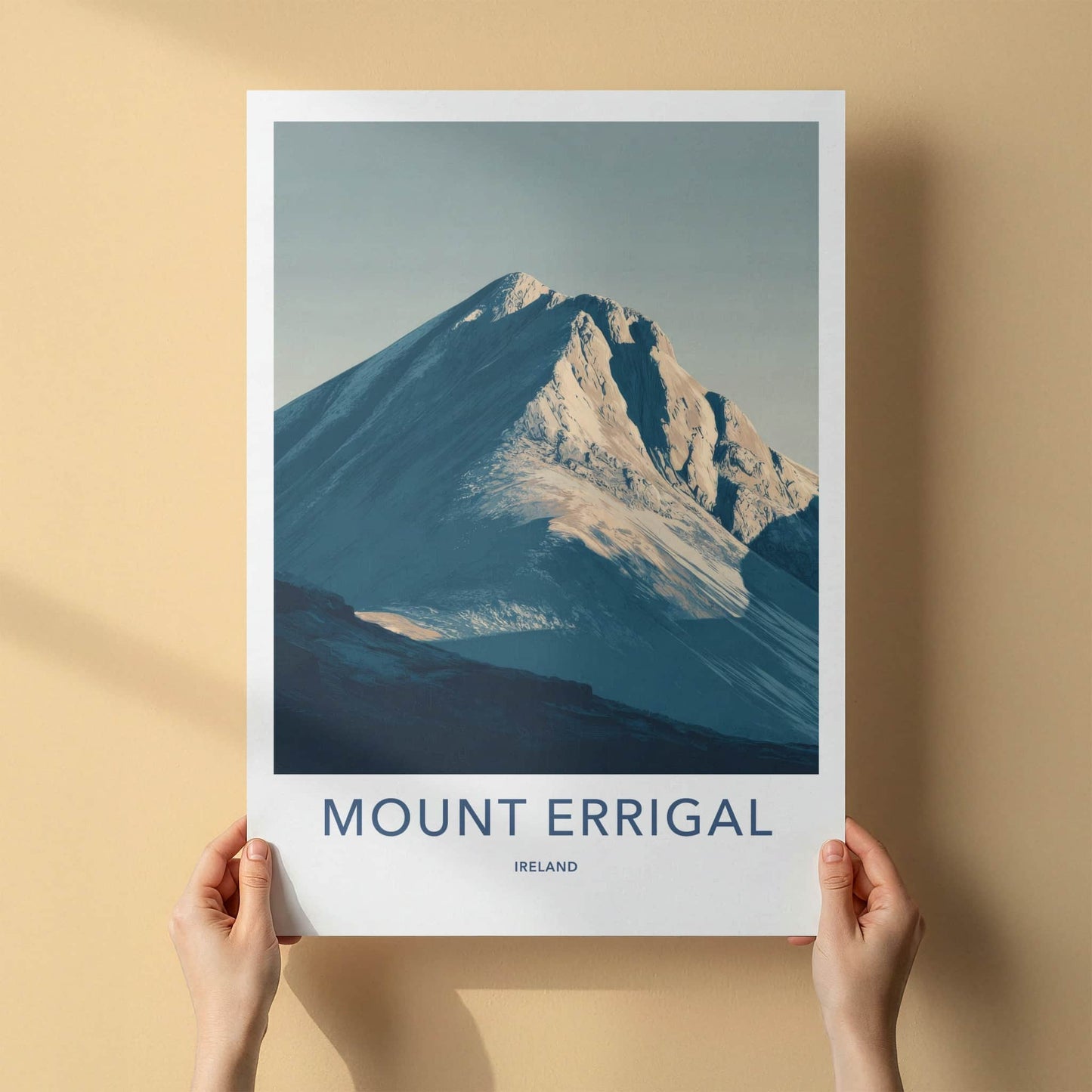 Mount Errigal Poster - Ireland Travel Art