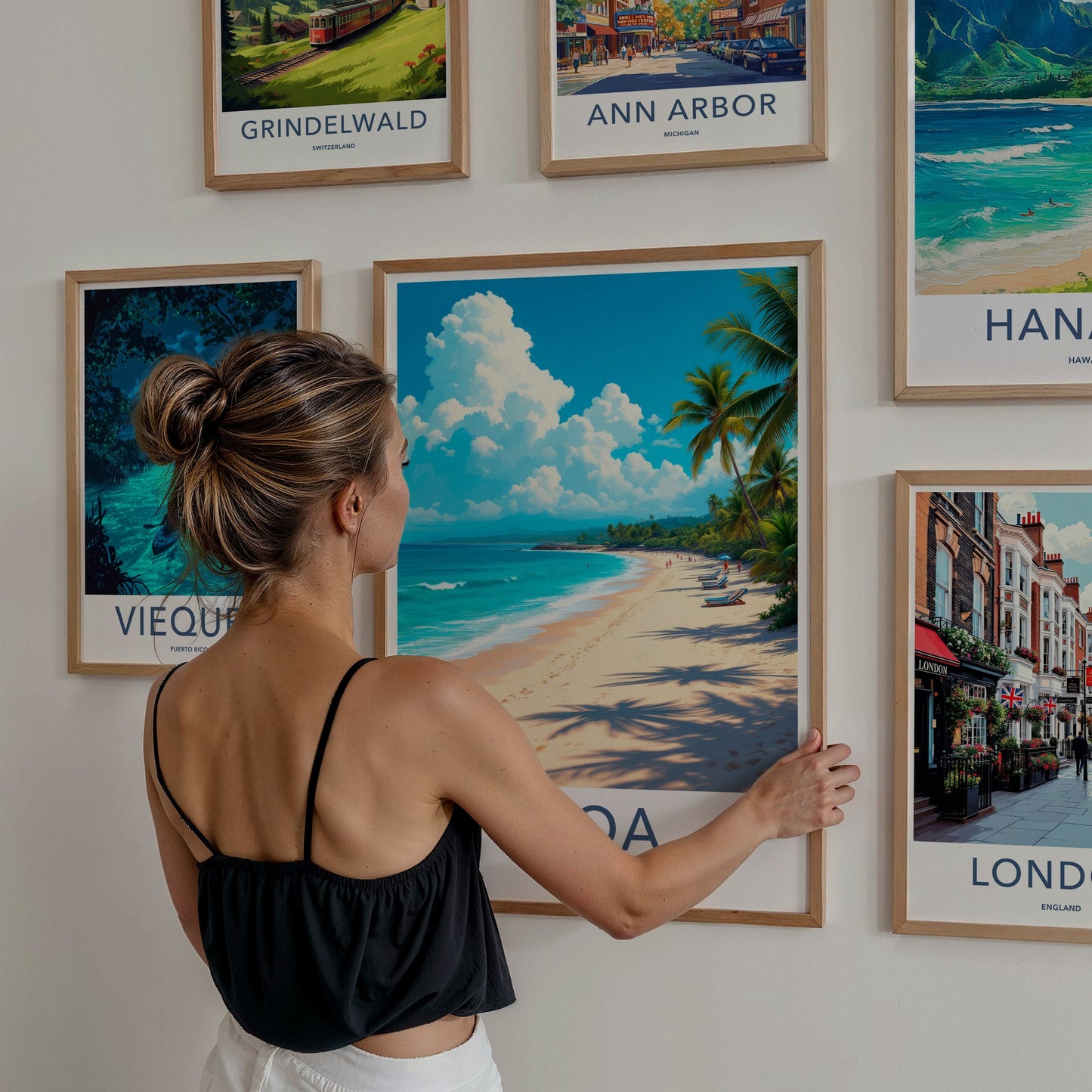 Goa Poster - India Travel Print - Goa Coastal Paradise Framed Decor
