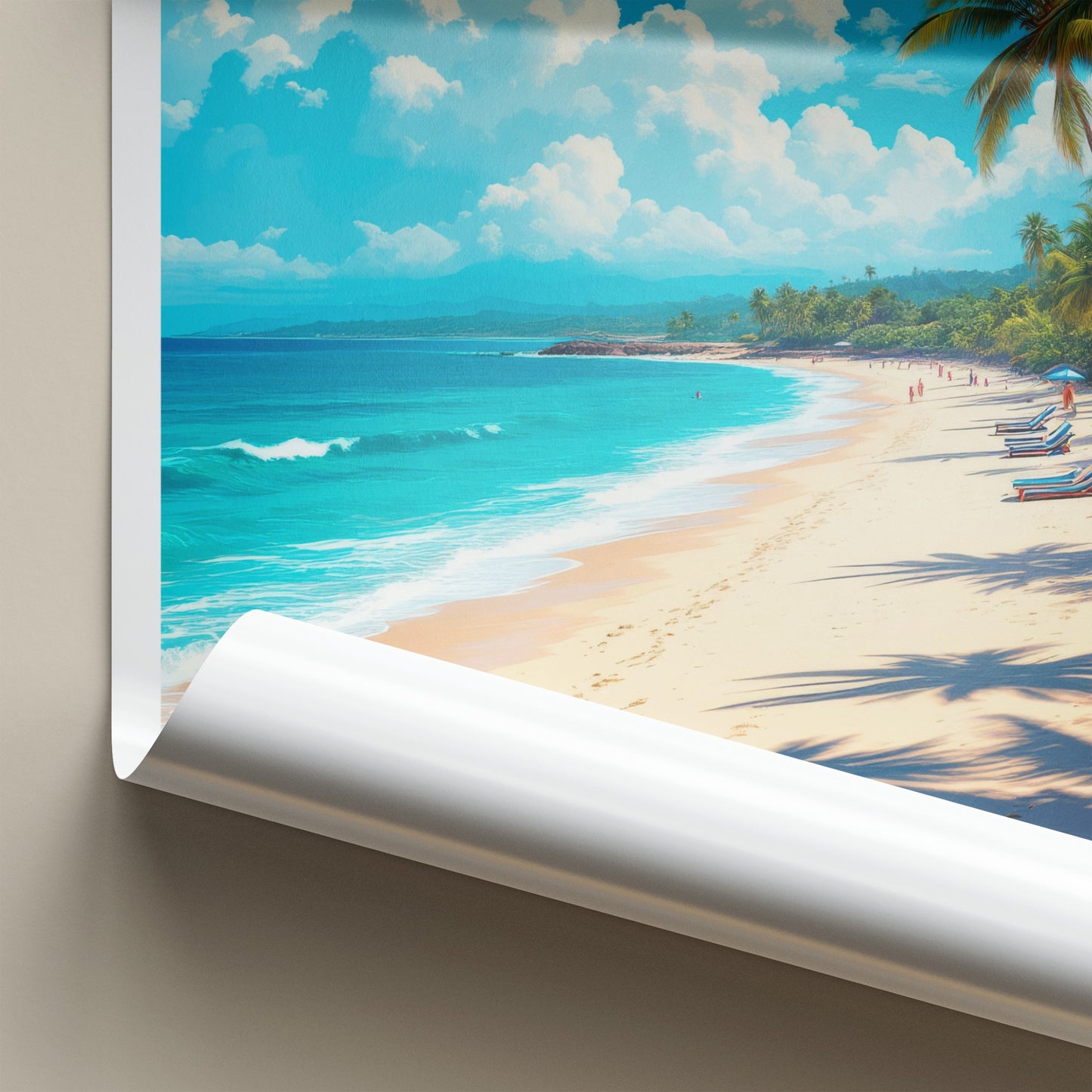 Goa Poster - India Travel Print - Goa Coastal Paradise Framed Decor
