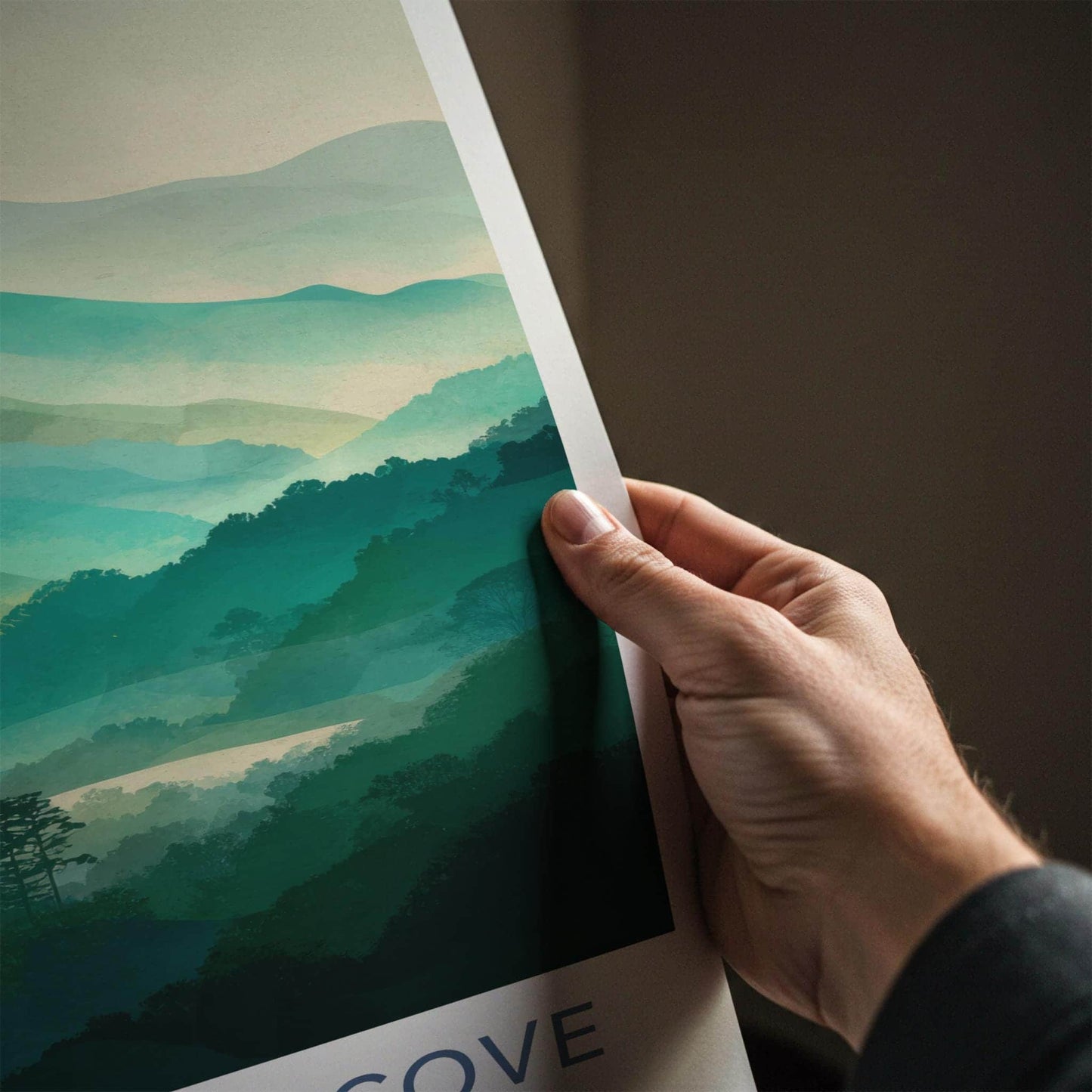 Greenbrier Cove Poster - Tennessee Fine Art - Vibrant Green Hills Home Art