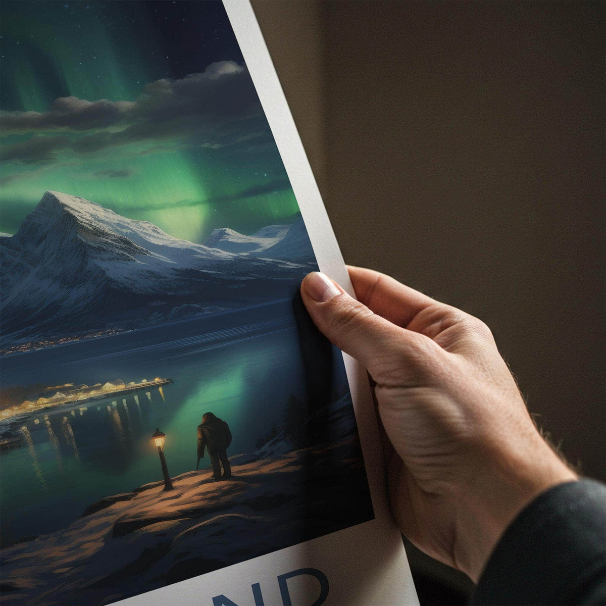 Greenland Poster - Arctic Wall Decor With Majestic Fjords & Northern