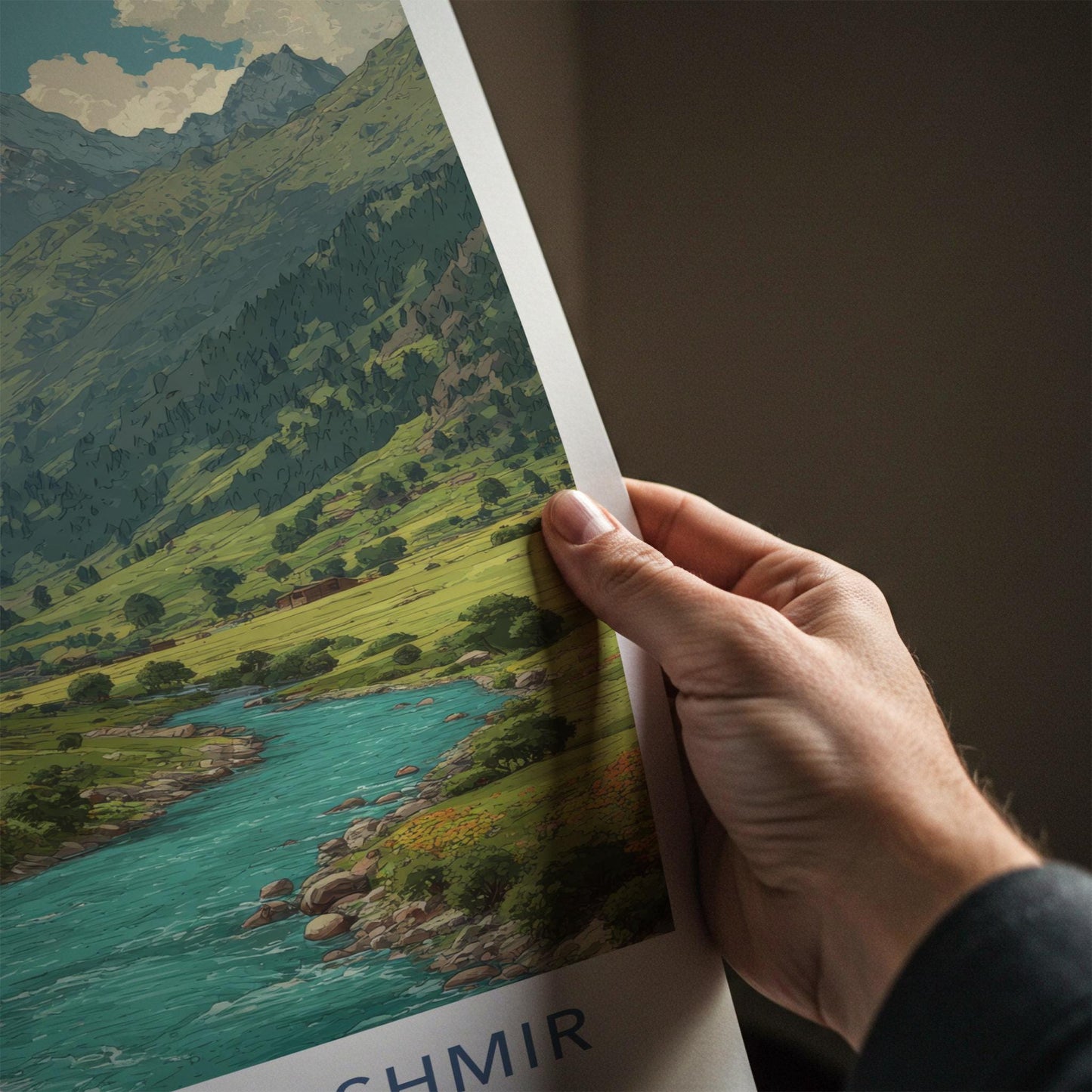 Jammu And Kashmir Poster - India Travel Art - Jammu And Kashmir Wall Decor