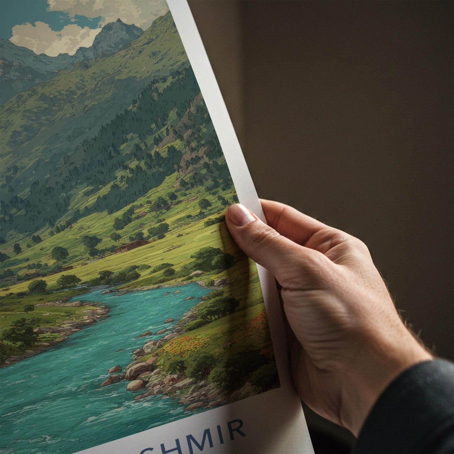 Jammu And Kashmir Poster - India Travel Art - Jammu And Kashmir Wall Decor