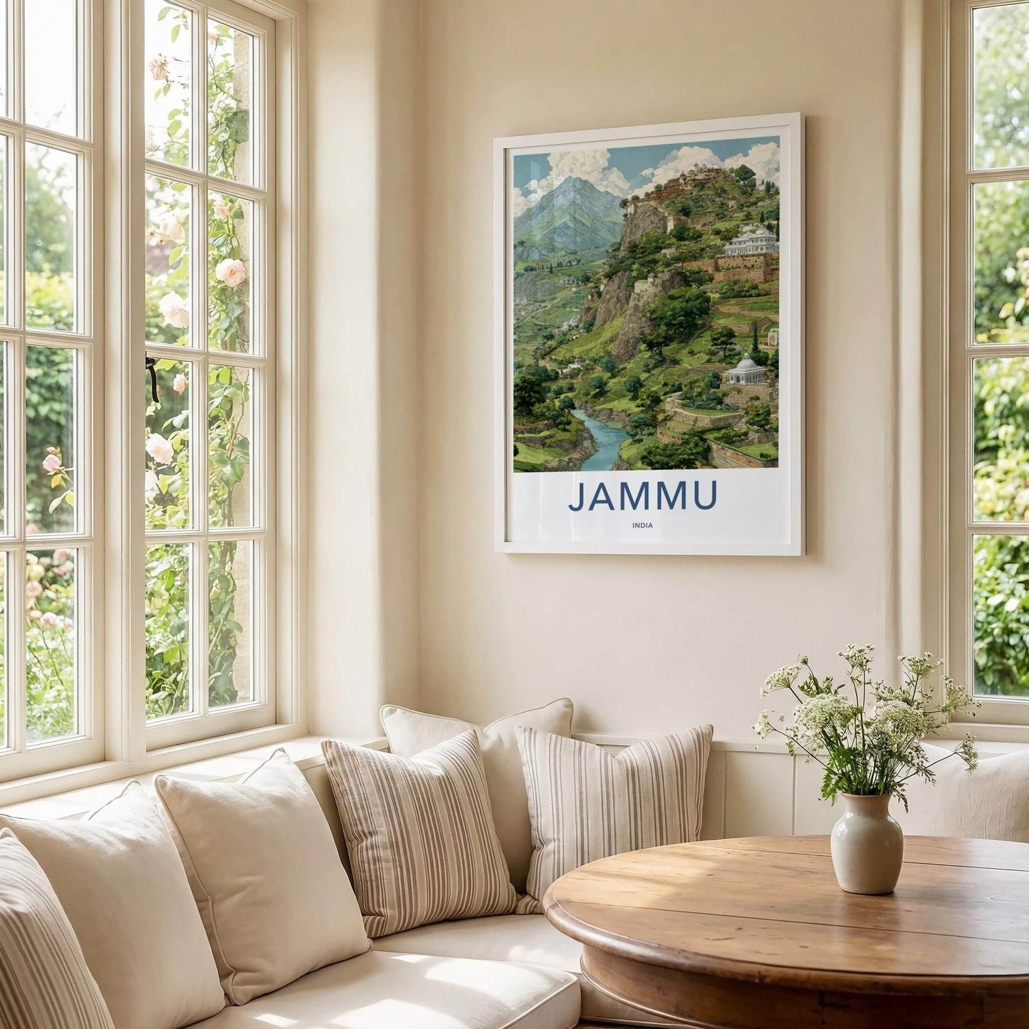 Jammu Poster - India Framed Print - Jammu And Kashmir Framed Decor