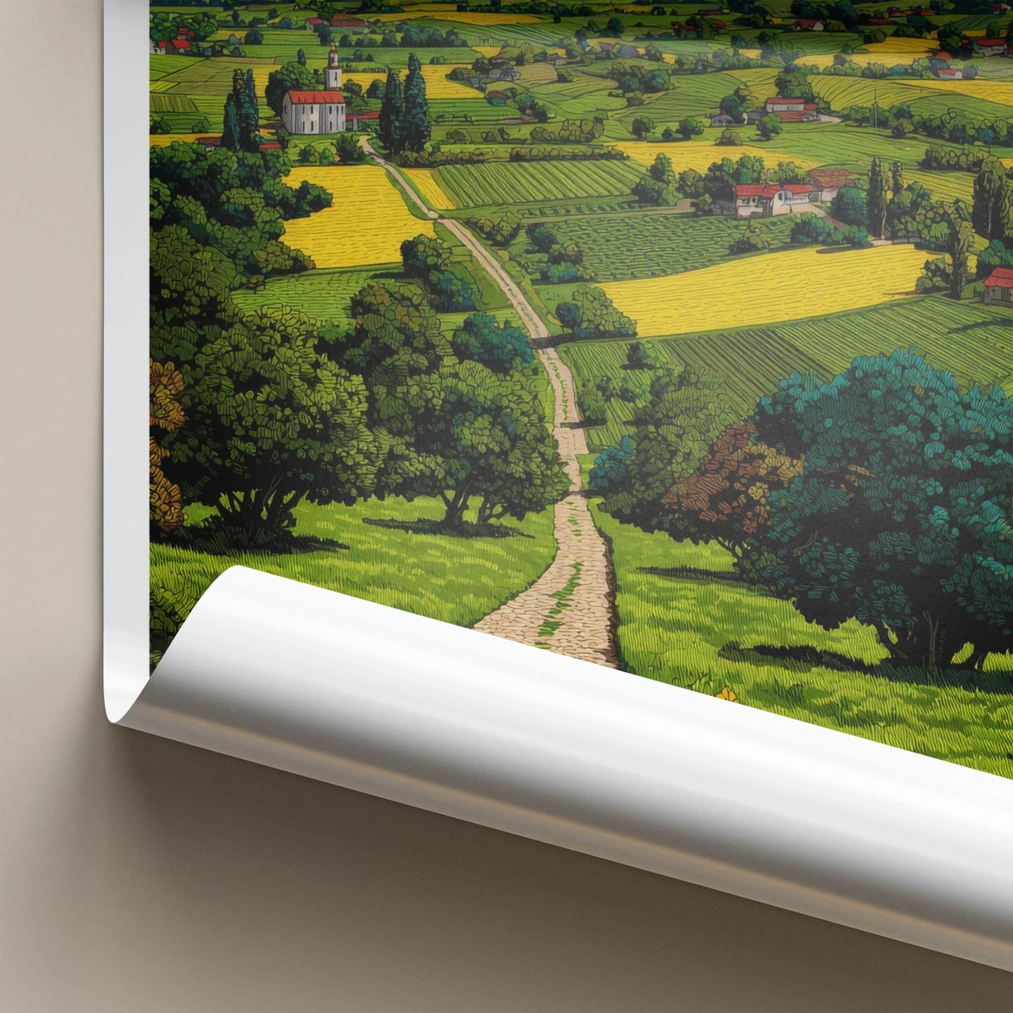 Jas��o Poster - Poland Art Print - Rolling Green Hills Gallery Art