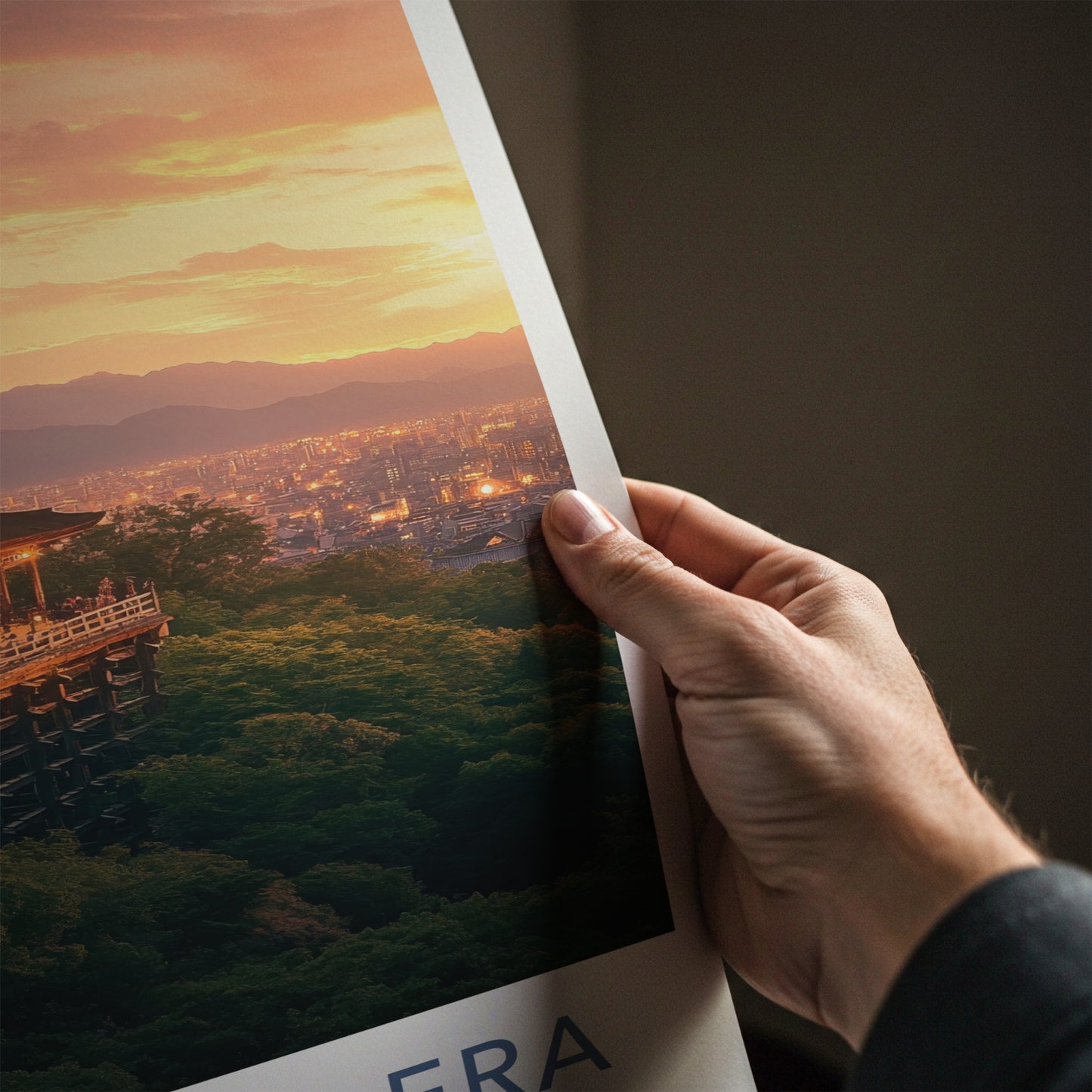 Kiyomizu-dera Poster - Japan Travel Art - Ancient Temple View Home Decor
