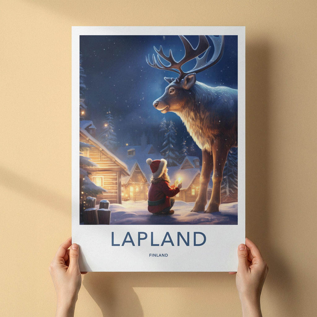 Lapland Poster - Finland Wall Art