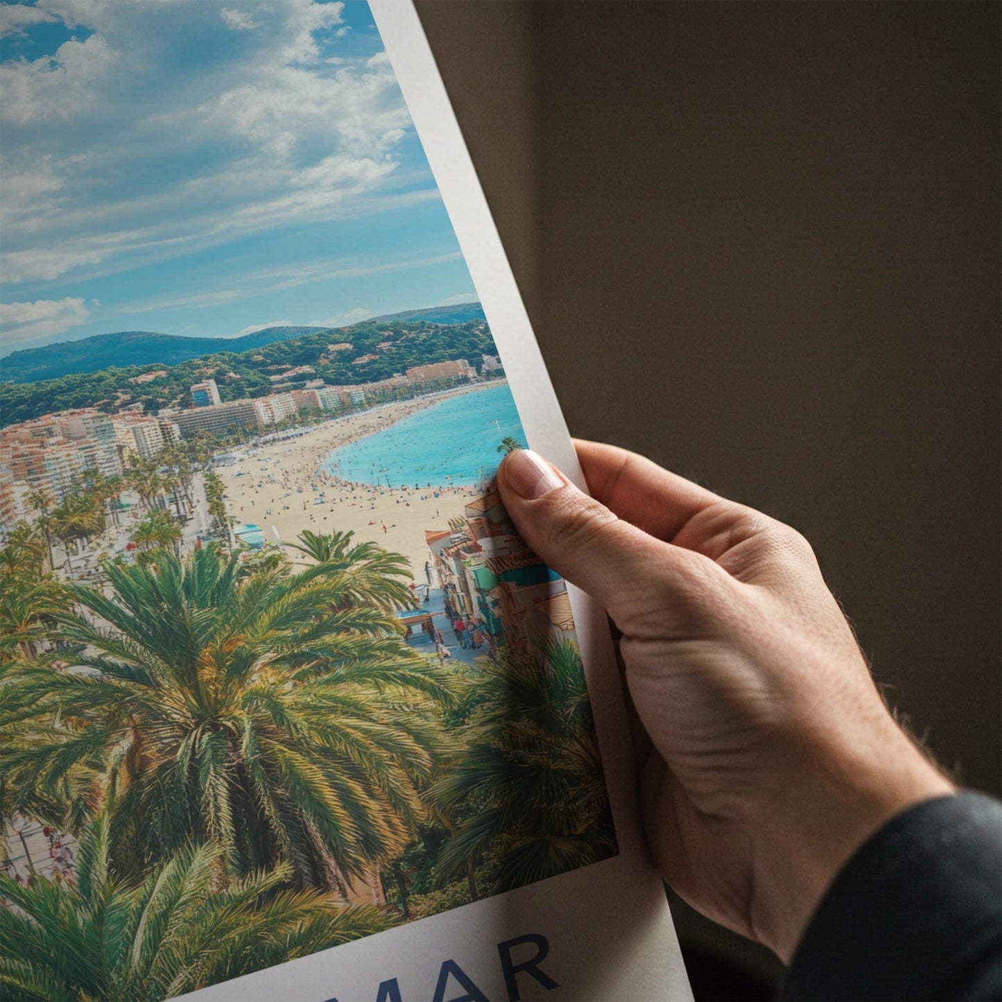 Lloret de Mar Poster - Spain Travel Art - Historic Church Beach Home Decor