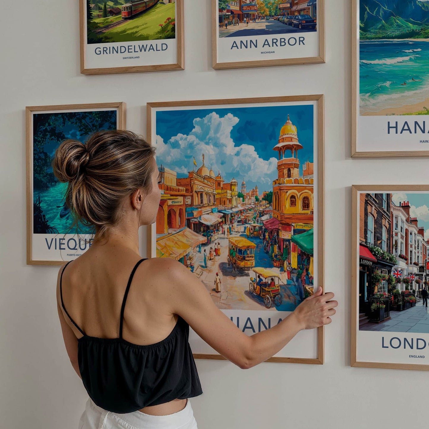 Ludhiana Poster - India Travel Art - Punjab Vibrant Cityscape Home Decor