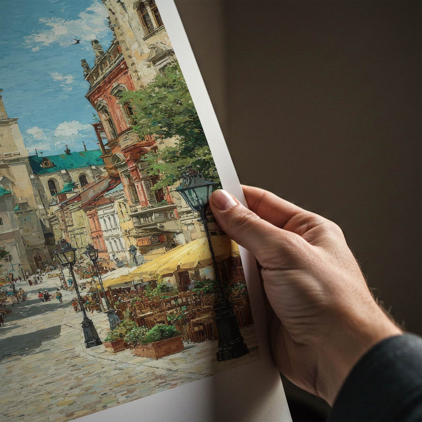 Lviv Poster - Ukraine Framed Art - Bell Tower Street Gallery Art