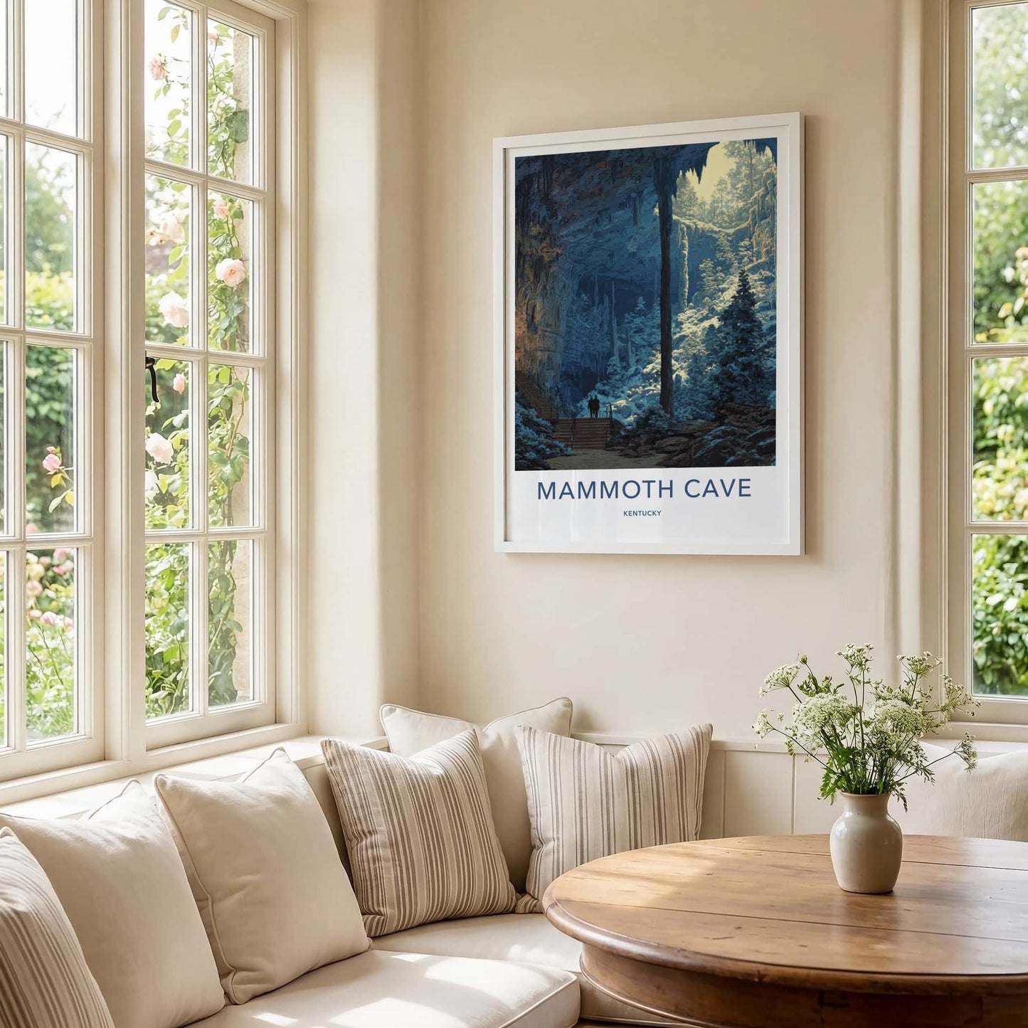 Mammoth Cave Poster - Kentucky Winter wonderland Gallery Art