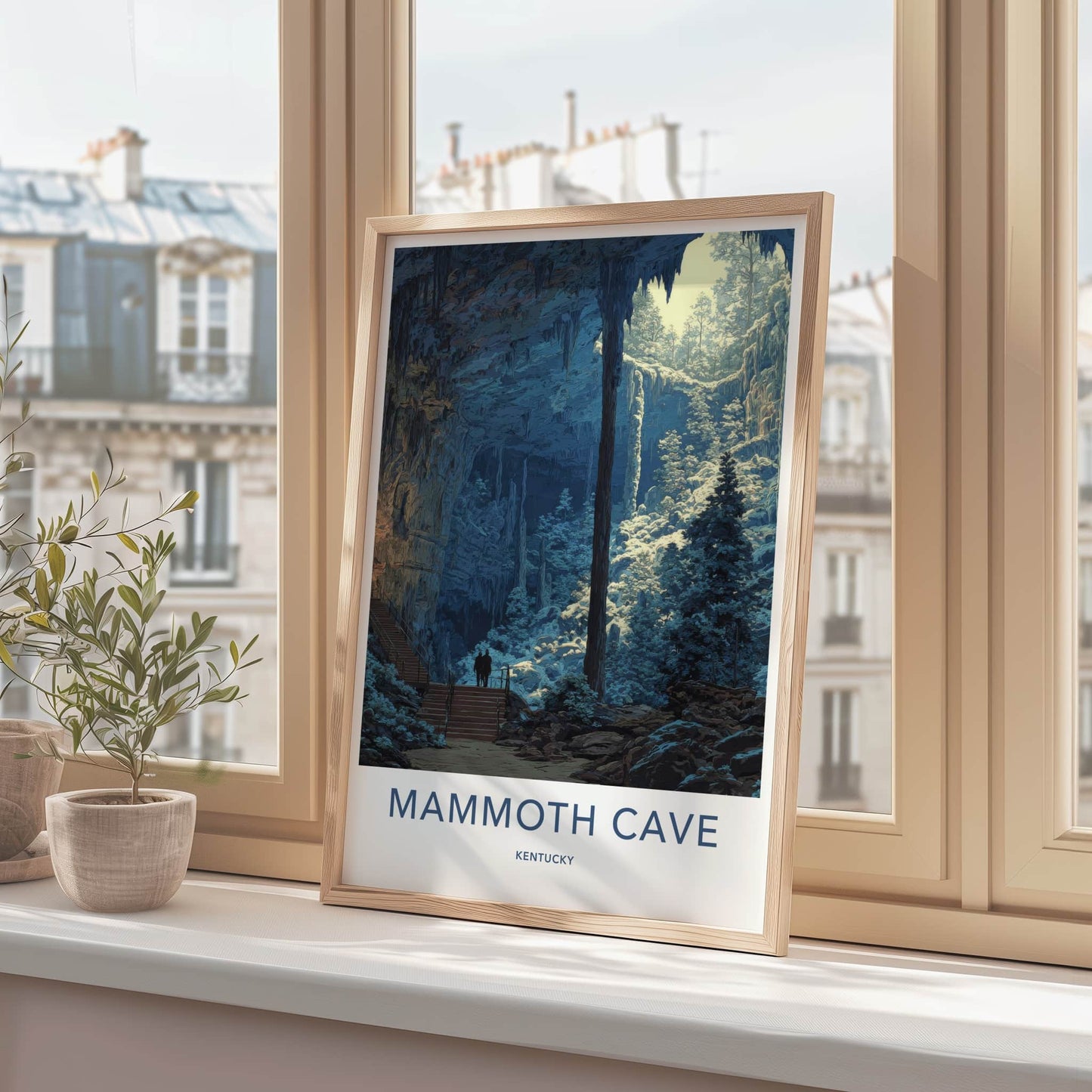 Mammoth Cave Poster - Kentucky Winter wonderland Gallery Art