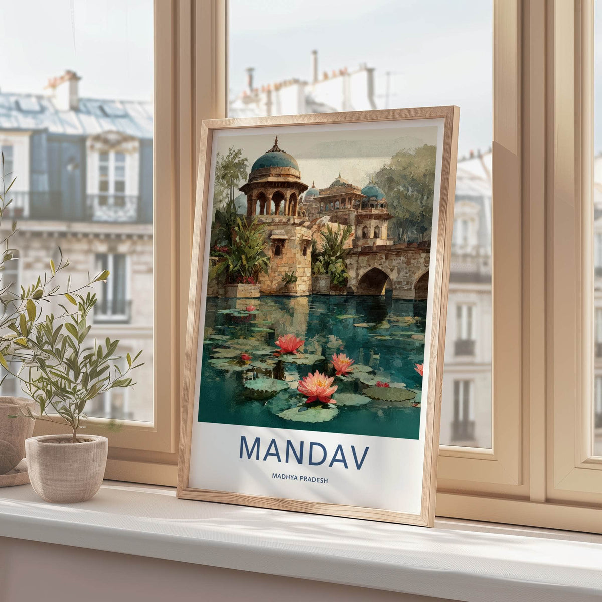 Mandav Poster - India Travel Art