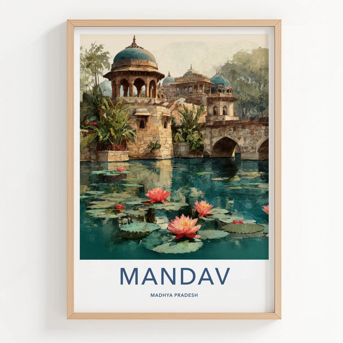 Mandav Poster - India Travel Art