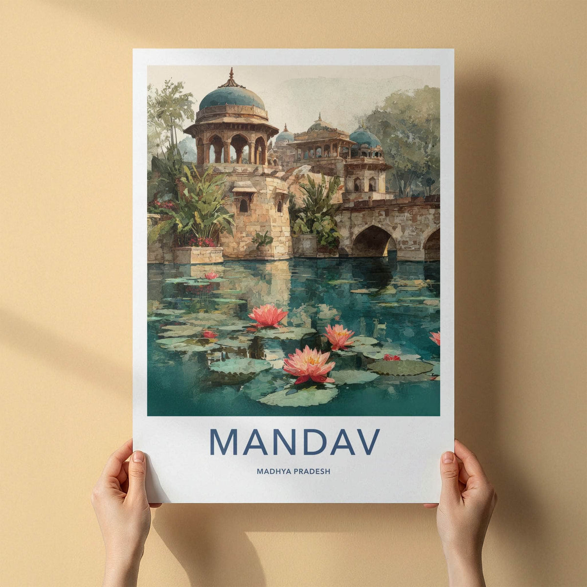 Mandav Poster - India Travel Art