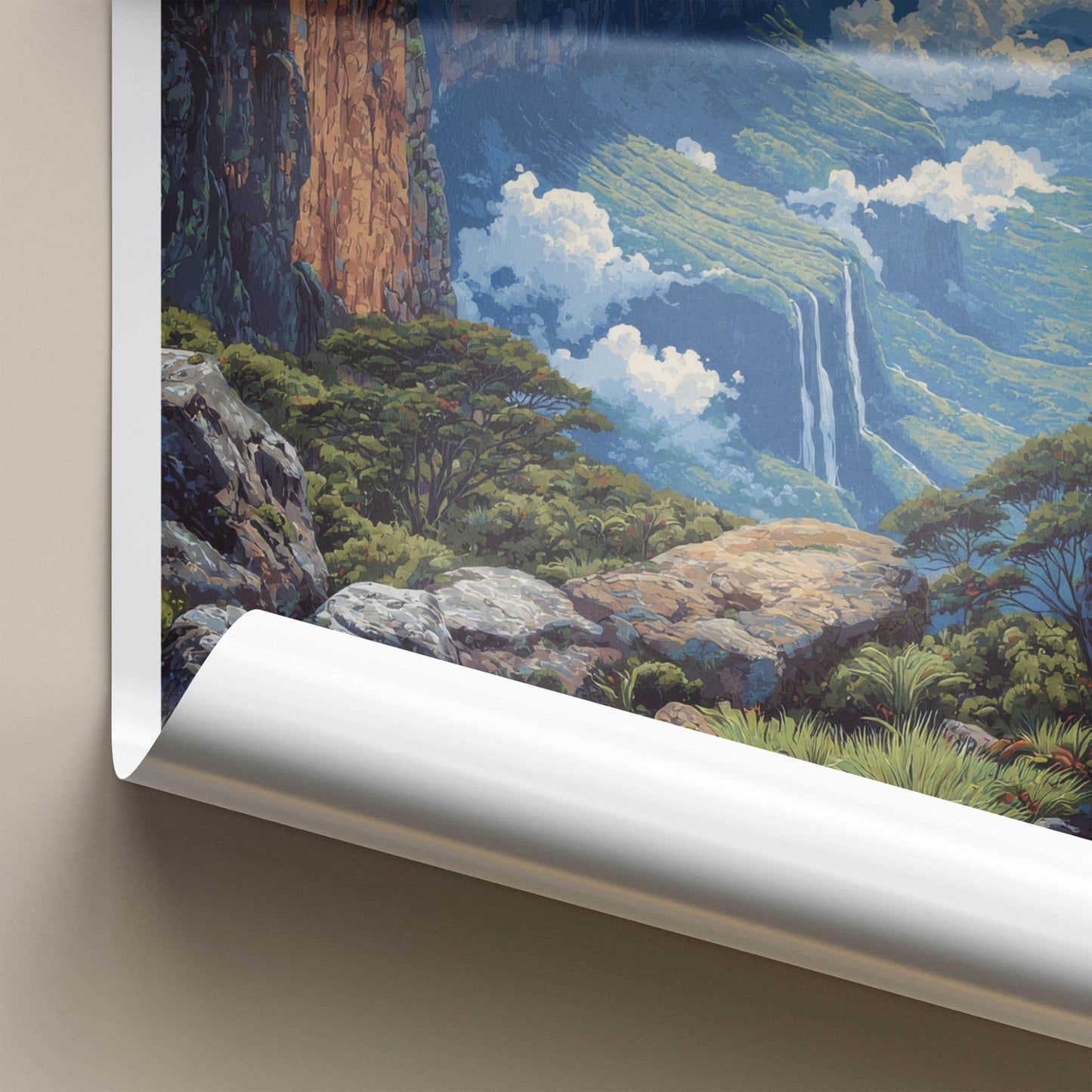 Mount Roraima Poster - Venezuela Travel Art - Majestic Mountain Vista Home Decor