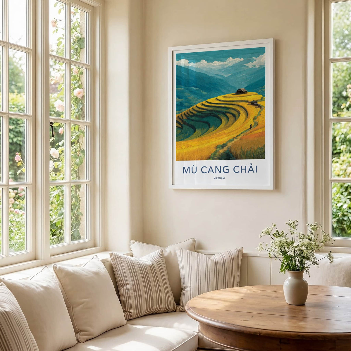 Mu Cang Chai Poster - Vietnam Art Print