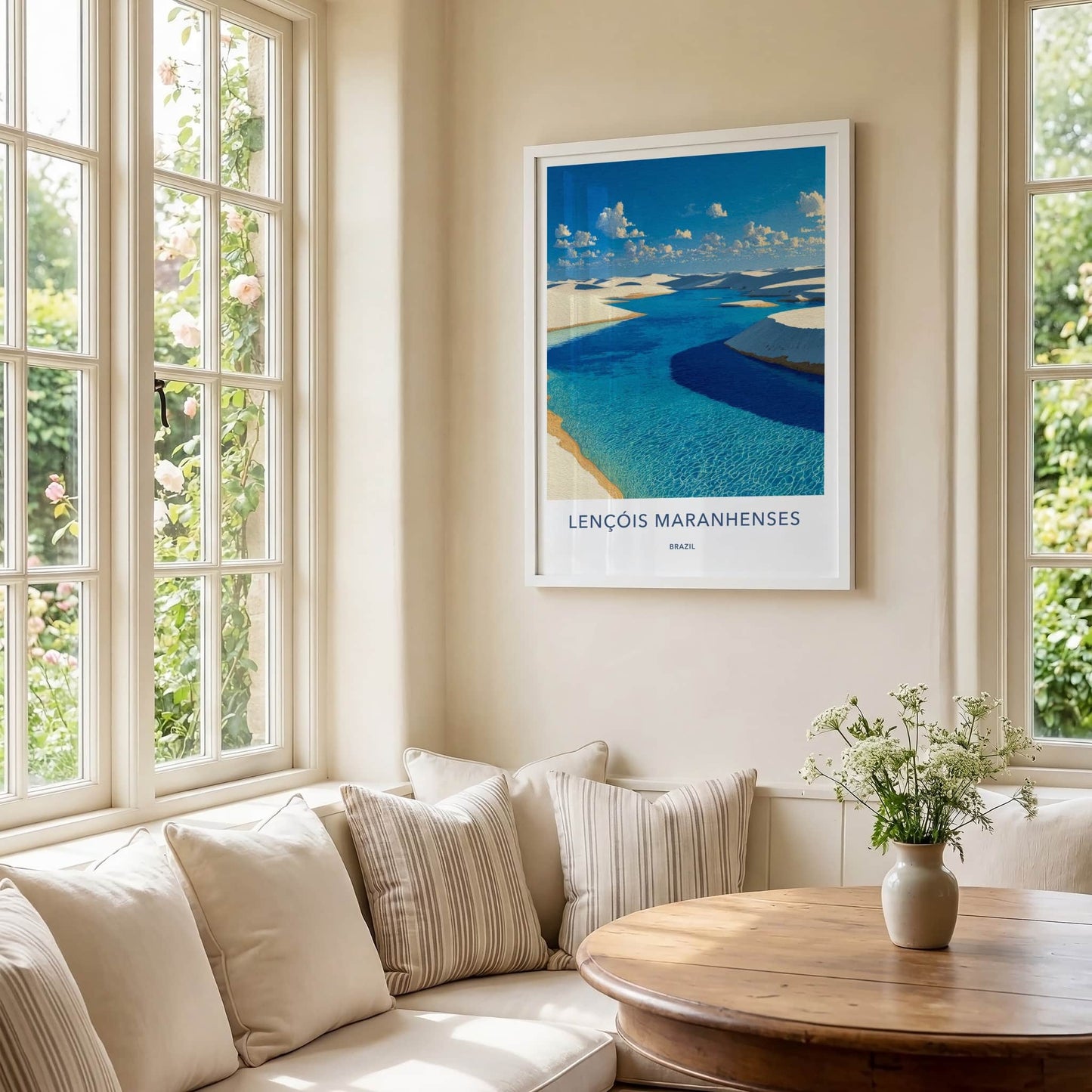 Lencois Maranhenses Poster - Brazil Travel Art