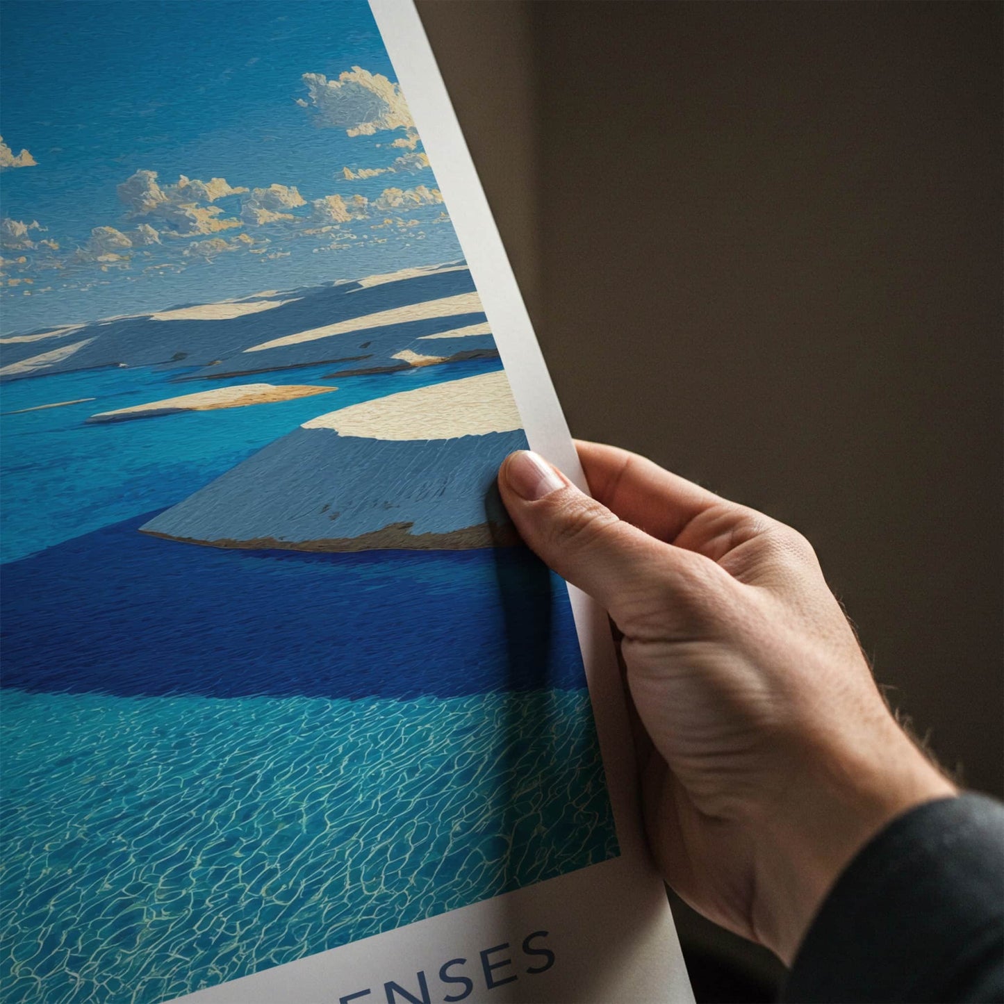 Lencois Maranhenses Poster - Brazil Travel Art