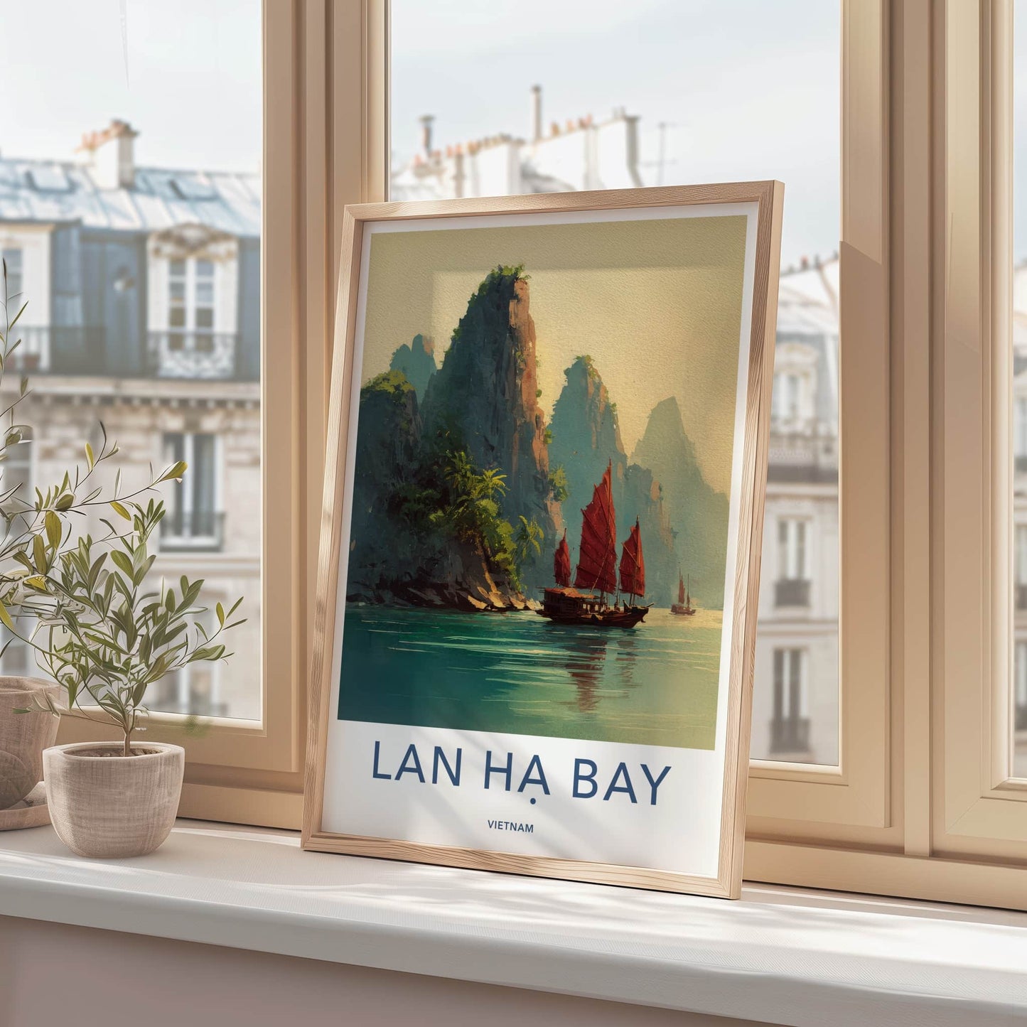 Lan Ha Bay Poster - Vietnam Wall Art