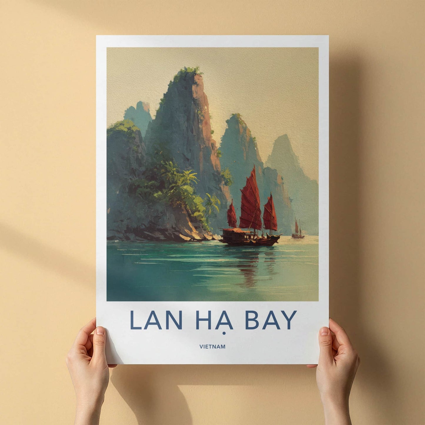 Lan Ha Bay Poster - Vietnam Wall Art