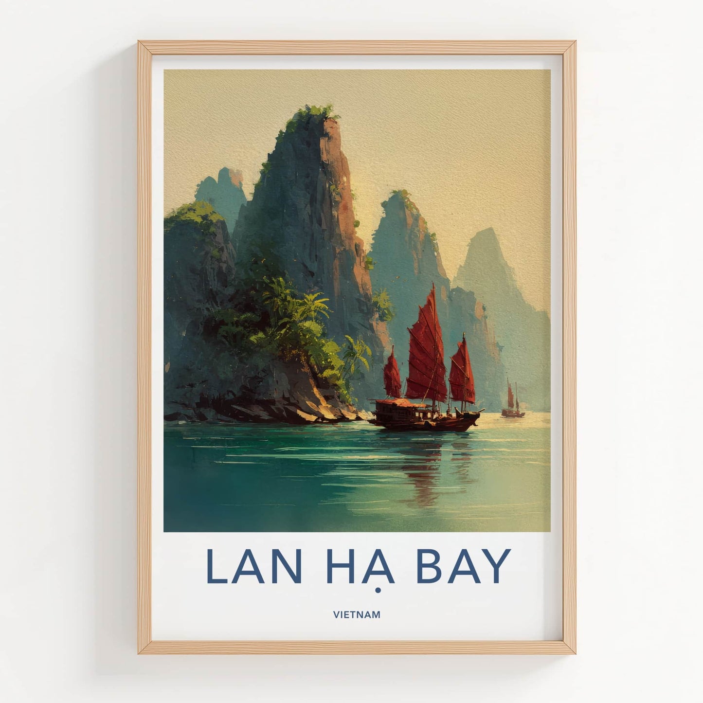 Lan Ha Bay Poster - Vietnam Wall Art