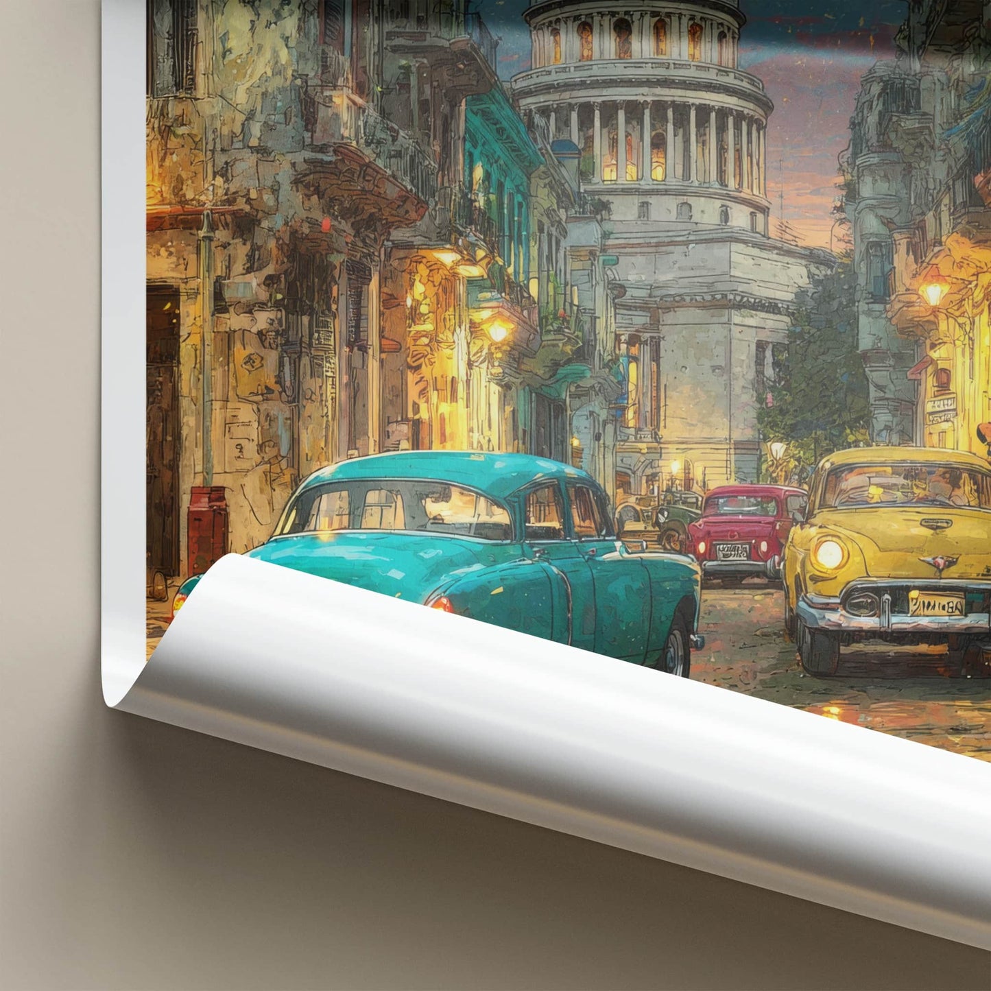 Havana Poster - Cuba Framed Art