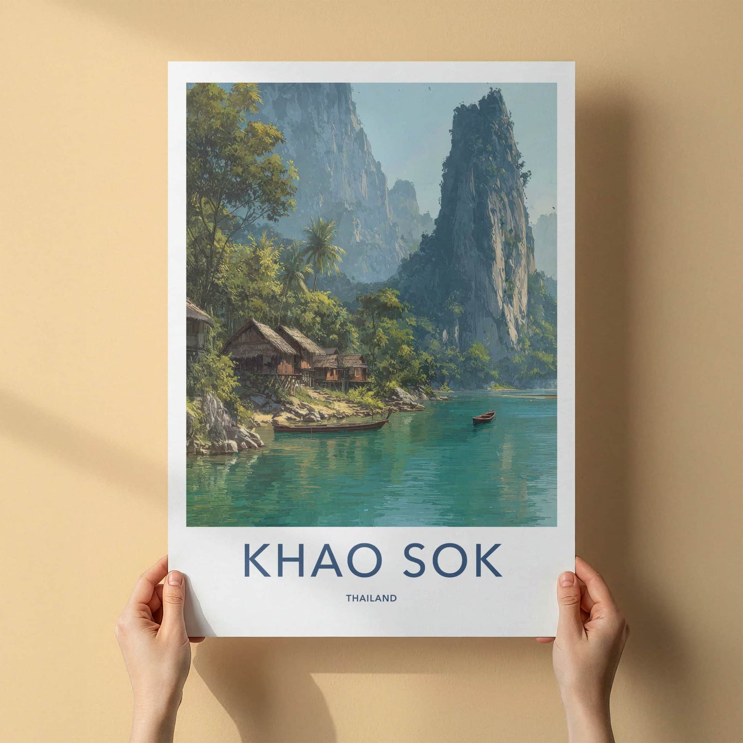 Khao Sok Poster - Thailand Travel Print