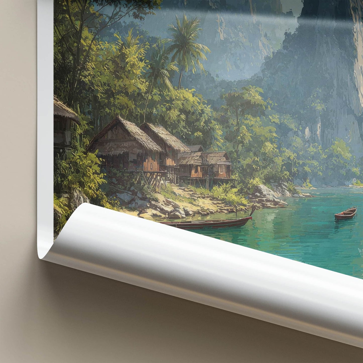 Khao Sok Poster - Thailand Travel Print