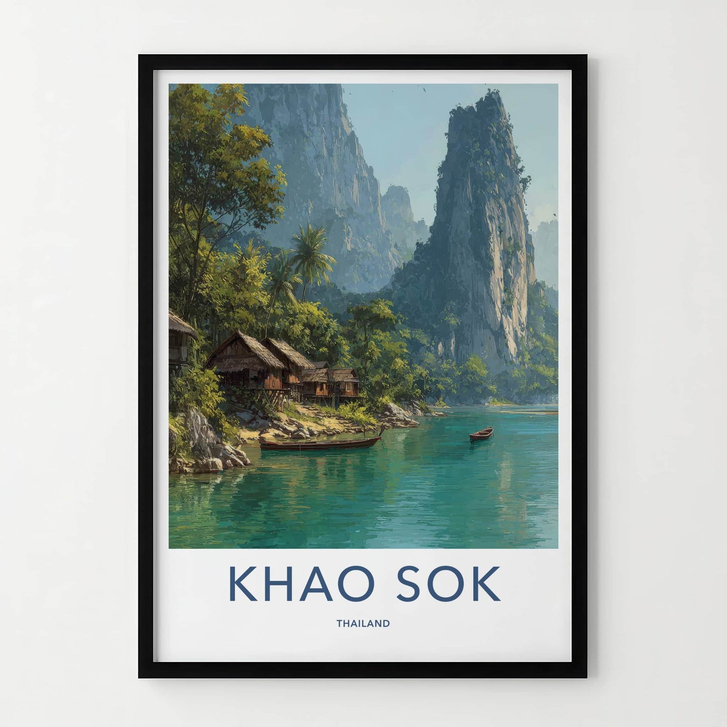 Khao Sok Poster - Thailand Travel Print