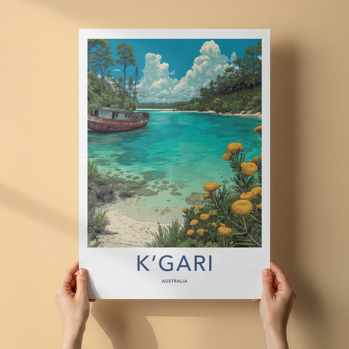 Kgari Poster - Australia Wall Art