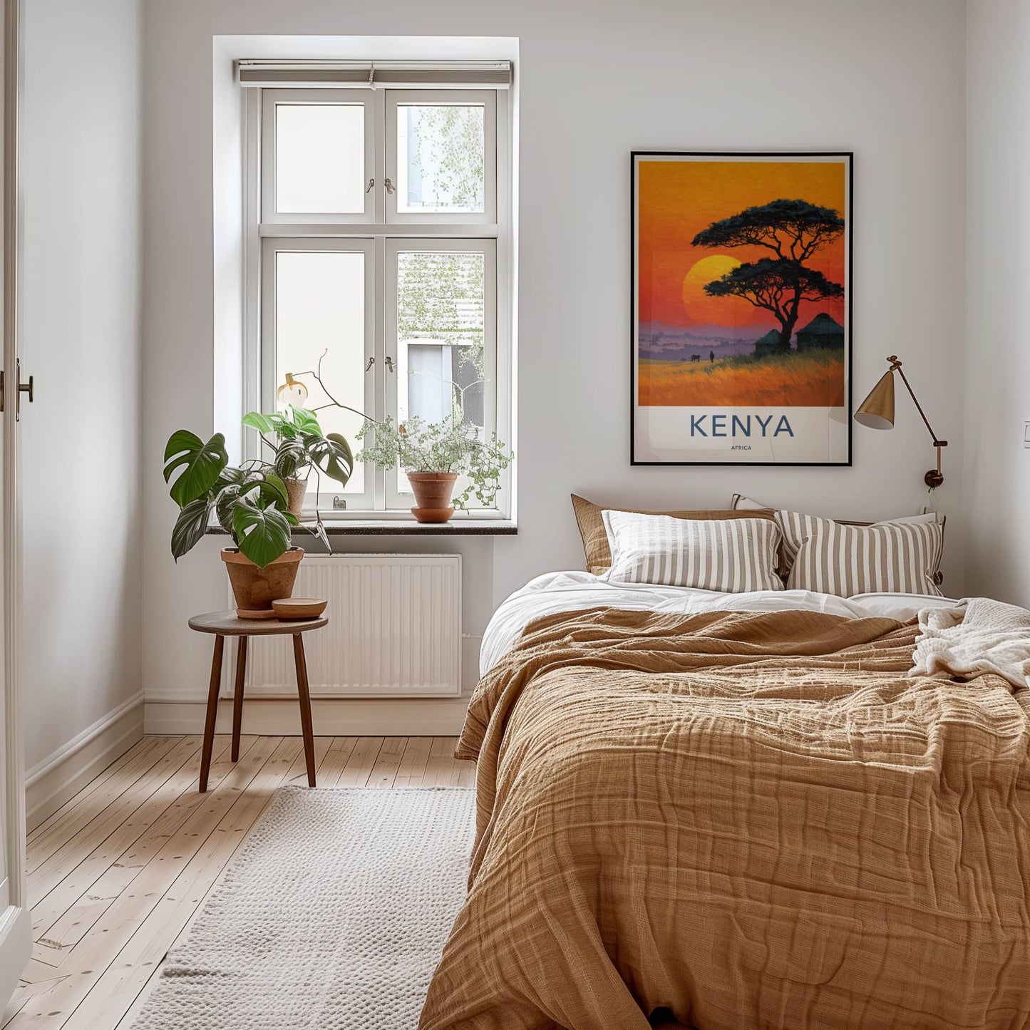 Kenya Poster - Savannah Framed Art