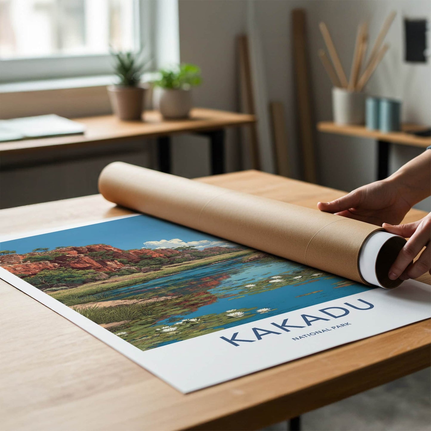 Kakadu Poster - Australia Framed Print