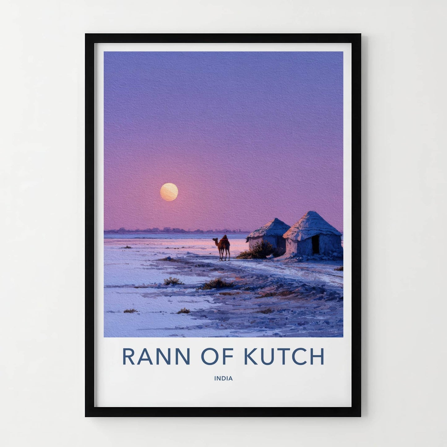 Rann Of Kutch Poster - India Travel Print