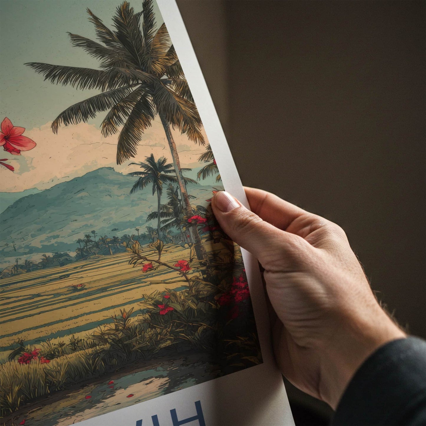 Jatiluwih Poster - Indonesia Fine Art