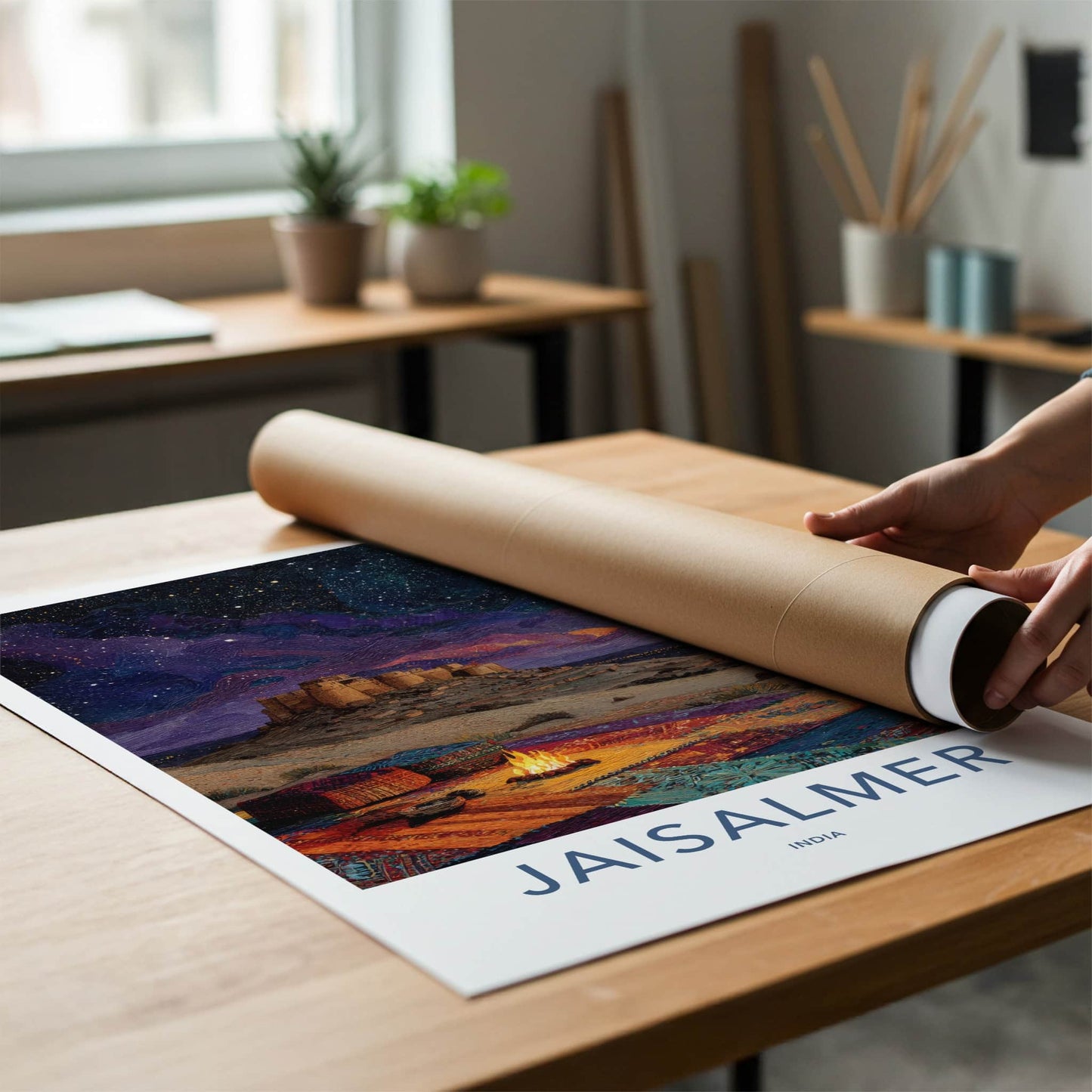 Jaisalmer Poster - India Art Print