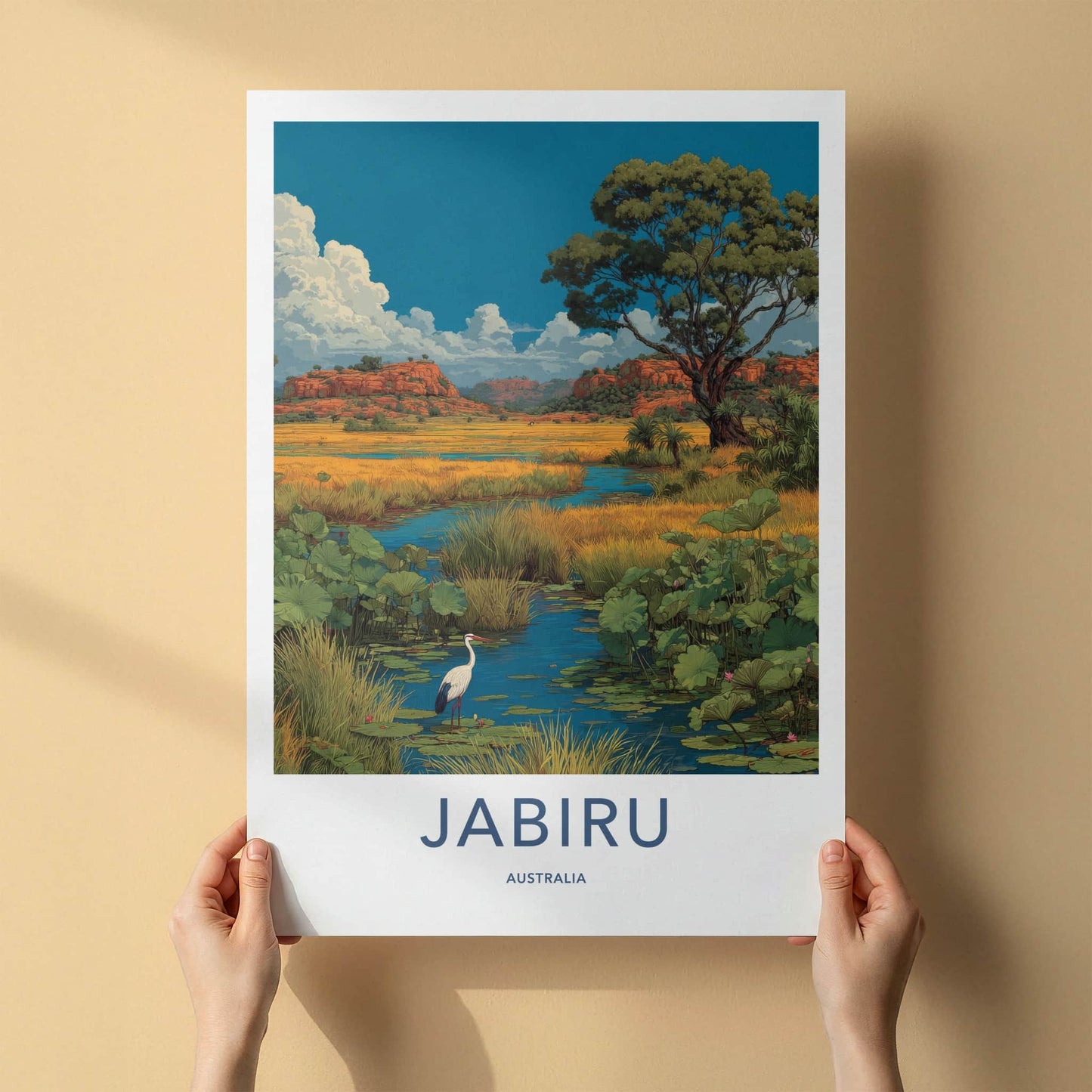 Jabiru Poster - Australia Wall Art
