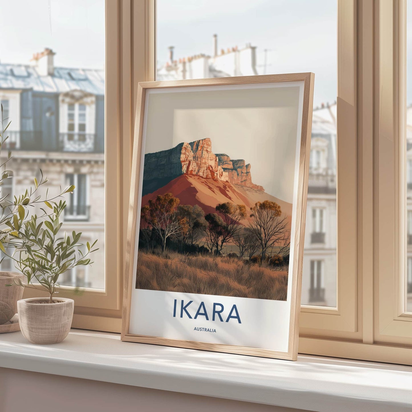 Ikara Poster - Australia Framed Print