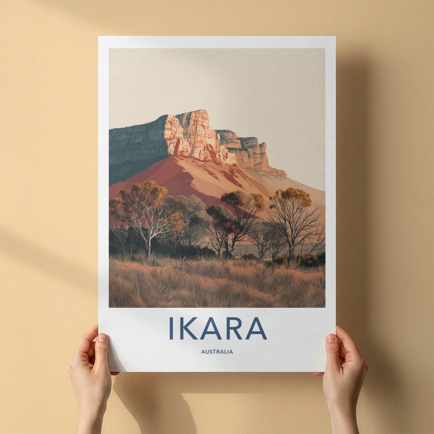 Ikara Poster - Australia Framed Print