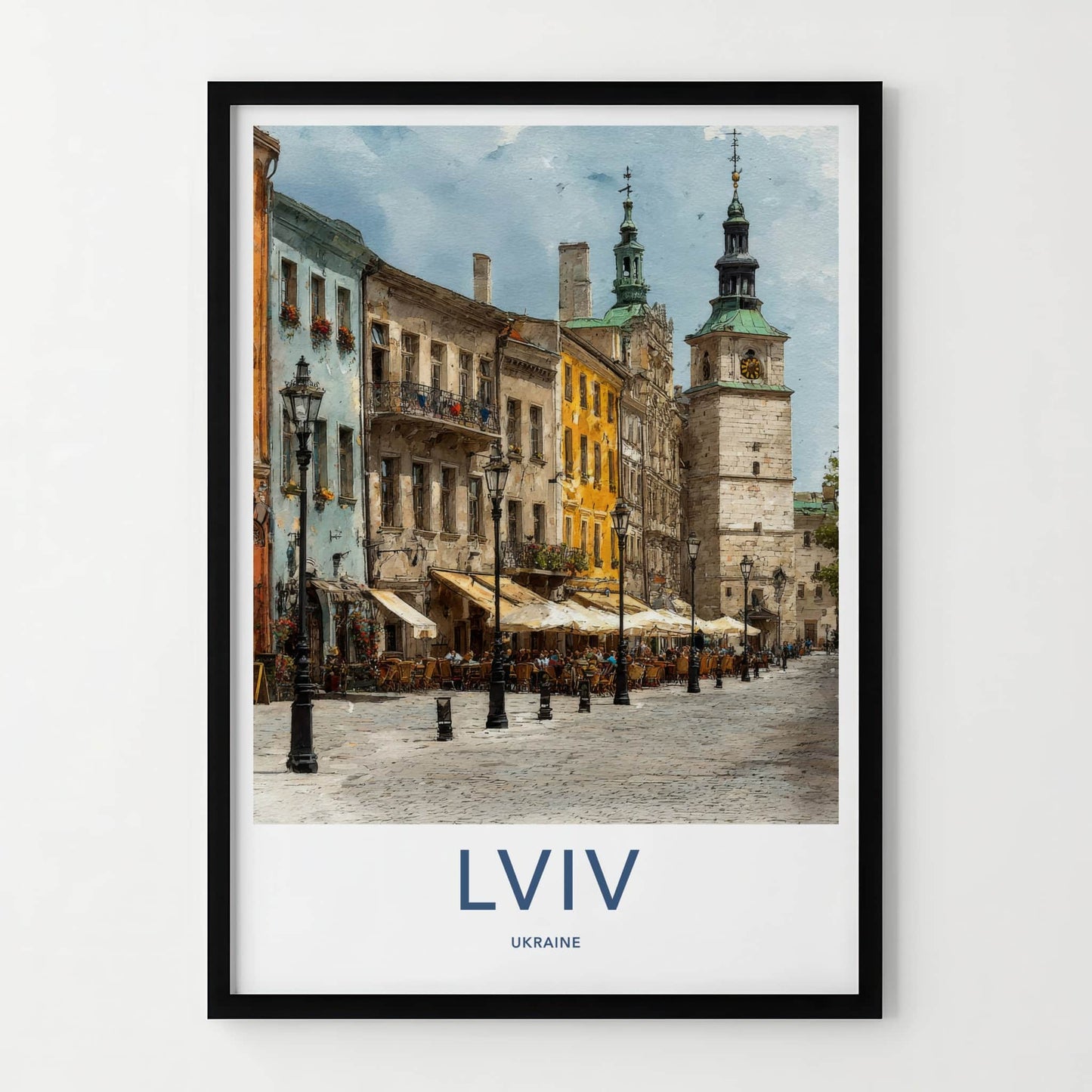 Lviv Poster - Ukraine Wall Art