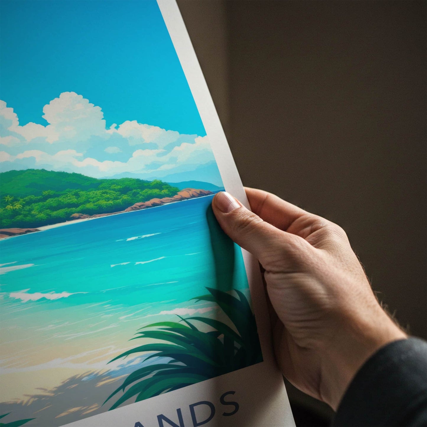 Nicobar Islands Poster - India Wall Art - Nicobar Islands Tropical Home Decor