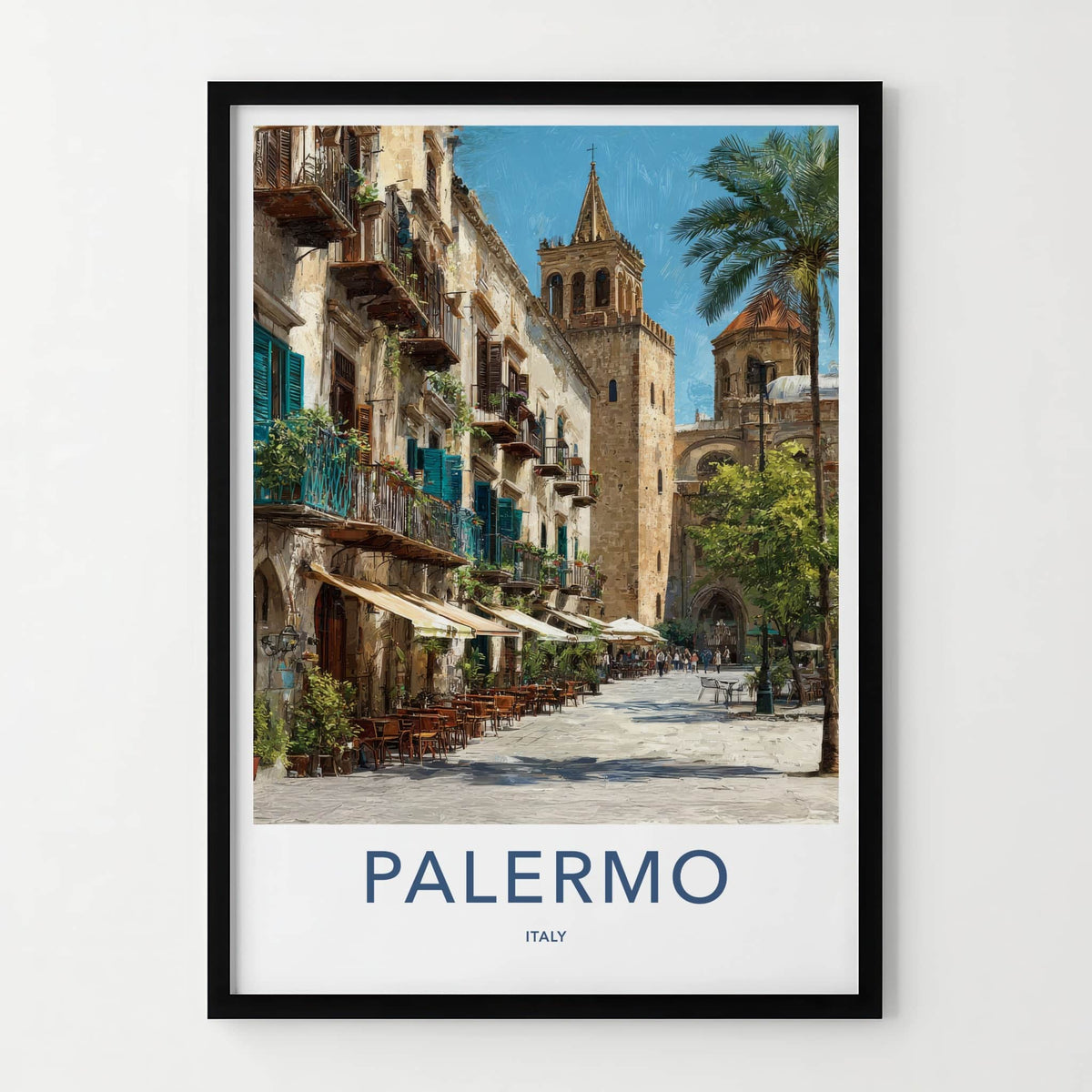 Palermo Poster - Italy Art