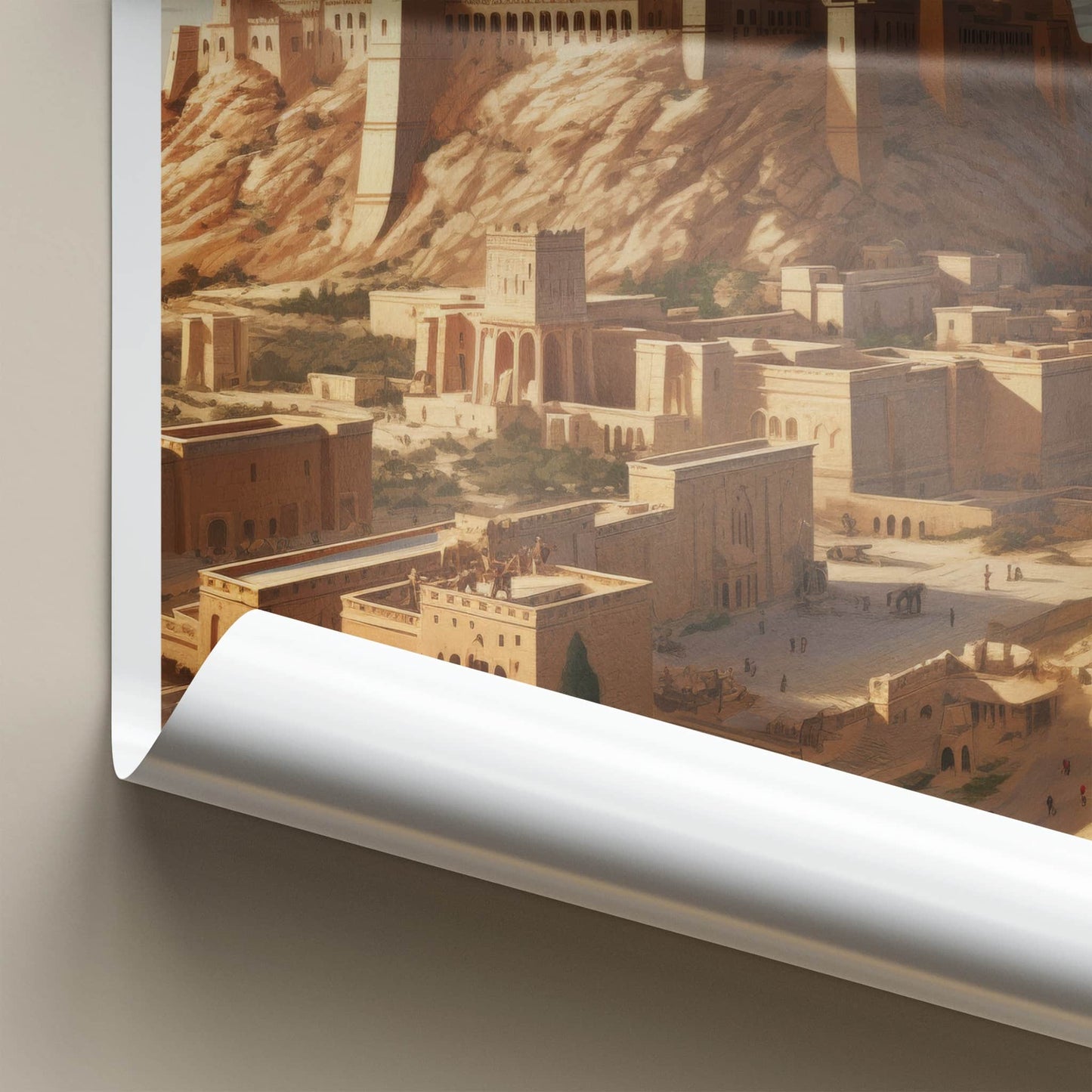Palmyra Poster - Syria Travel Art - Ancient Desert City Home Decor