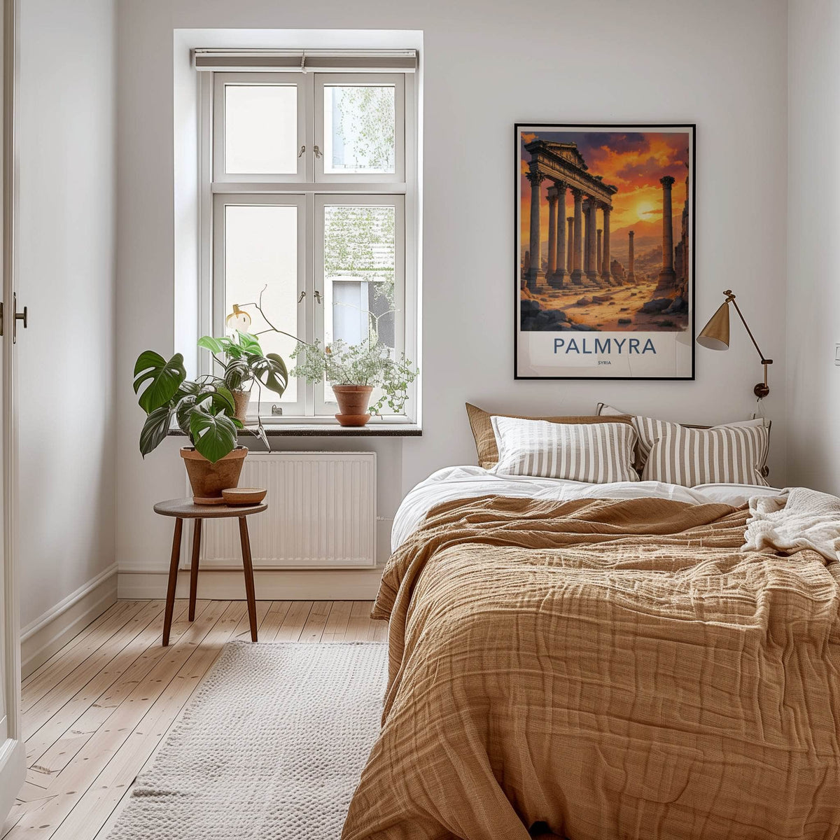 Palmyra Poster - Syria Travel Art - Ancient Roman Ruins Home Decor